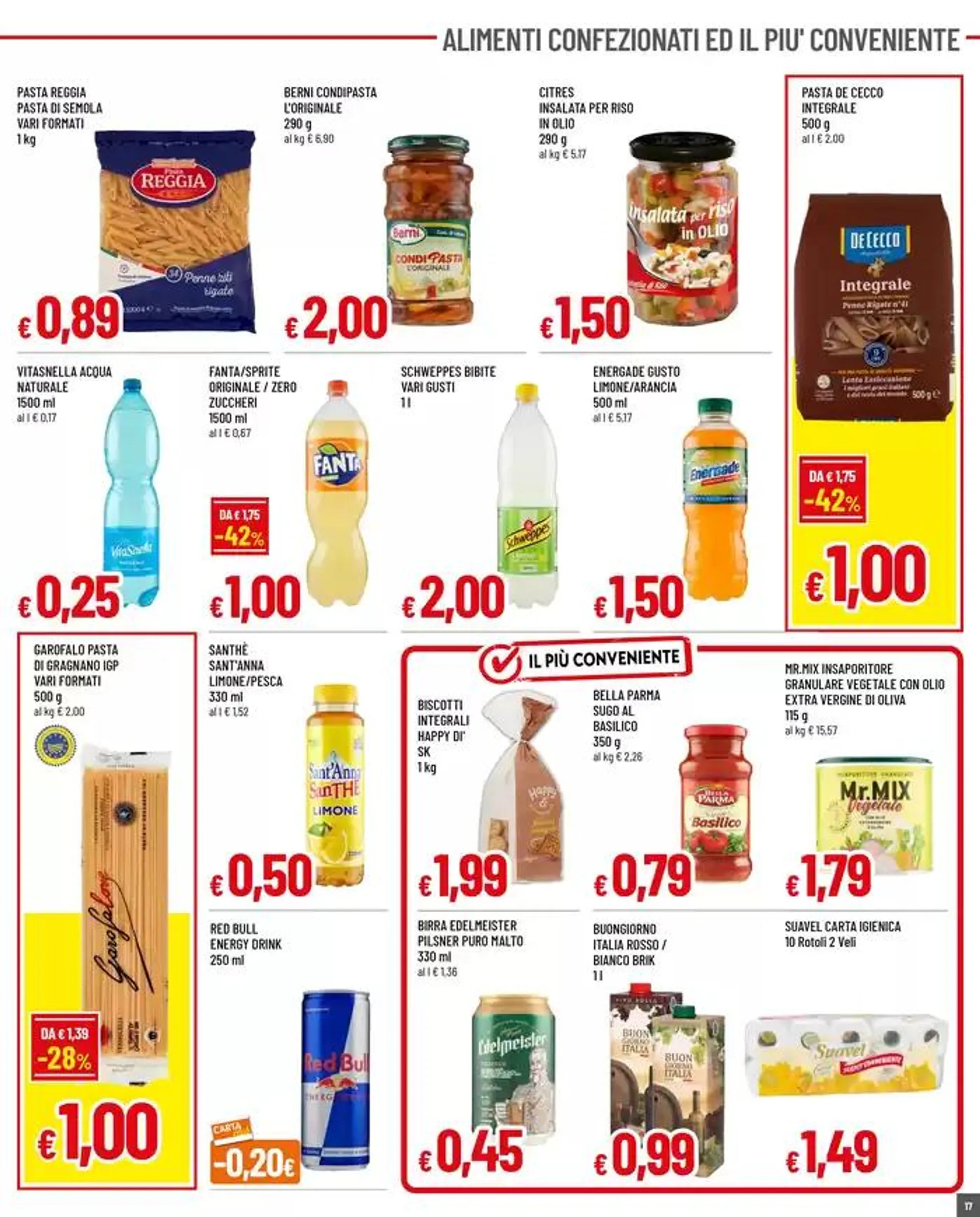 TANTI PRODOTTI DA 0,50 A 3,00€ da 22 maggio a 4 giugno di 2025 - Pagina del volantino 17