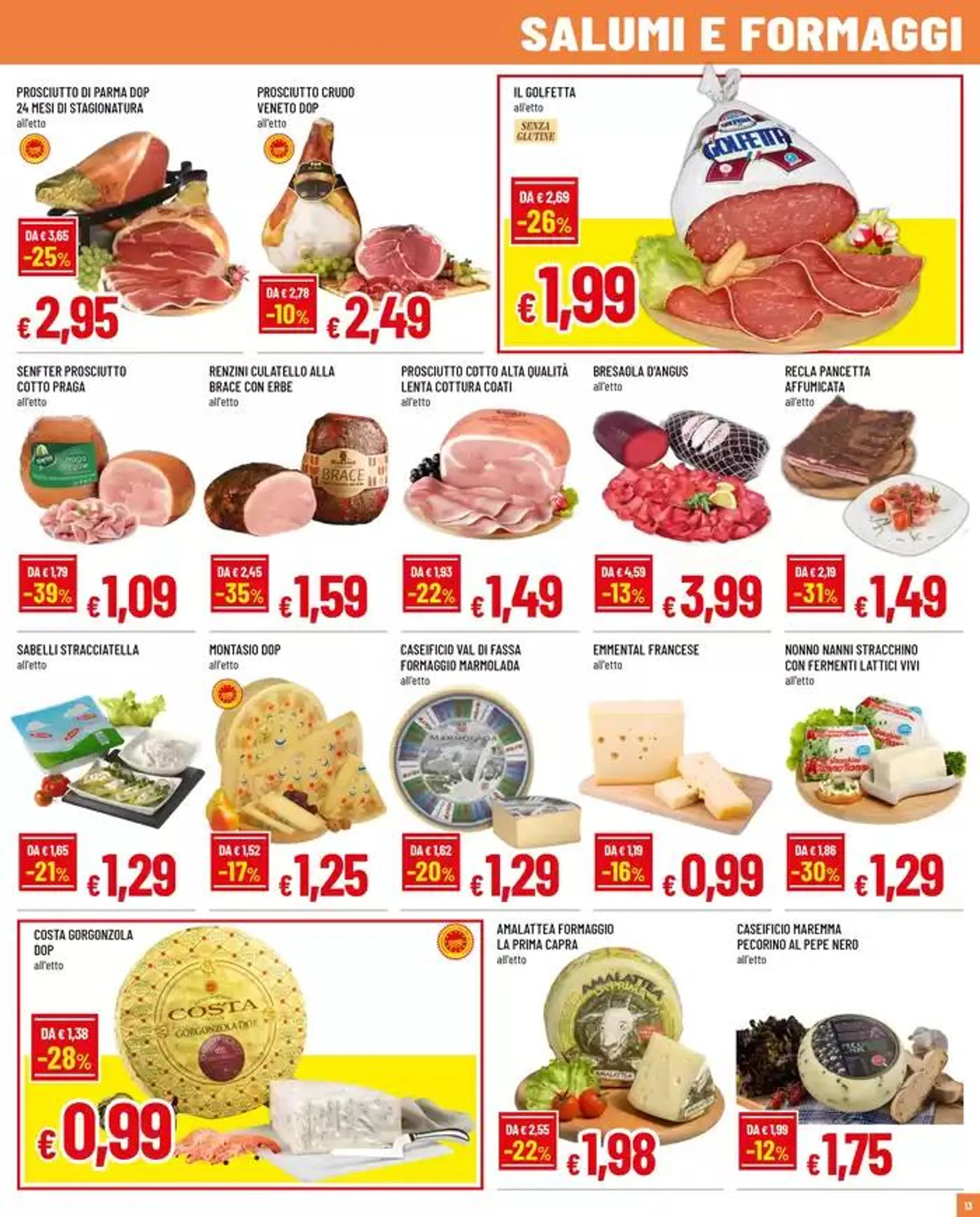 GRANDI MARCHE A PICCOLI PREZZI da 22 aprile a 7 maggio di 2025 - Pagina del volantino 13