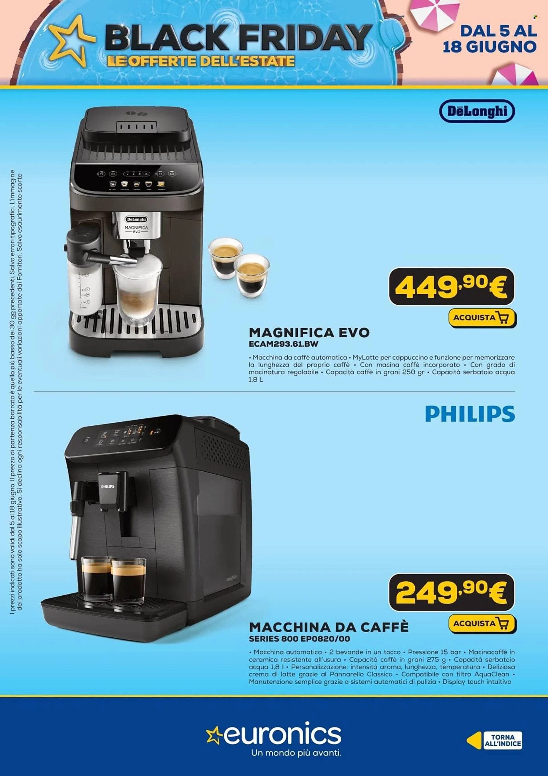 Volantino Euronics da 5 giugno a 18 giugno di 2025 - Pagina del volantino 45