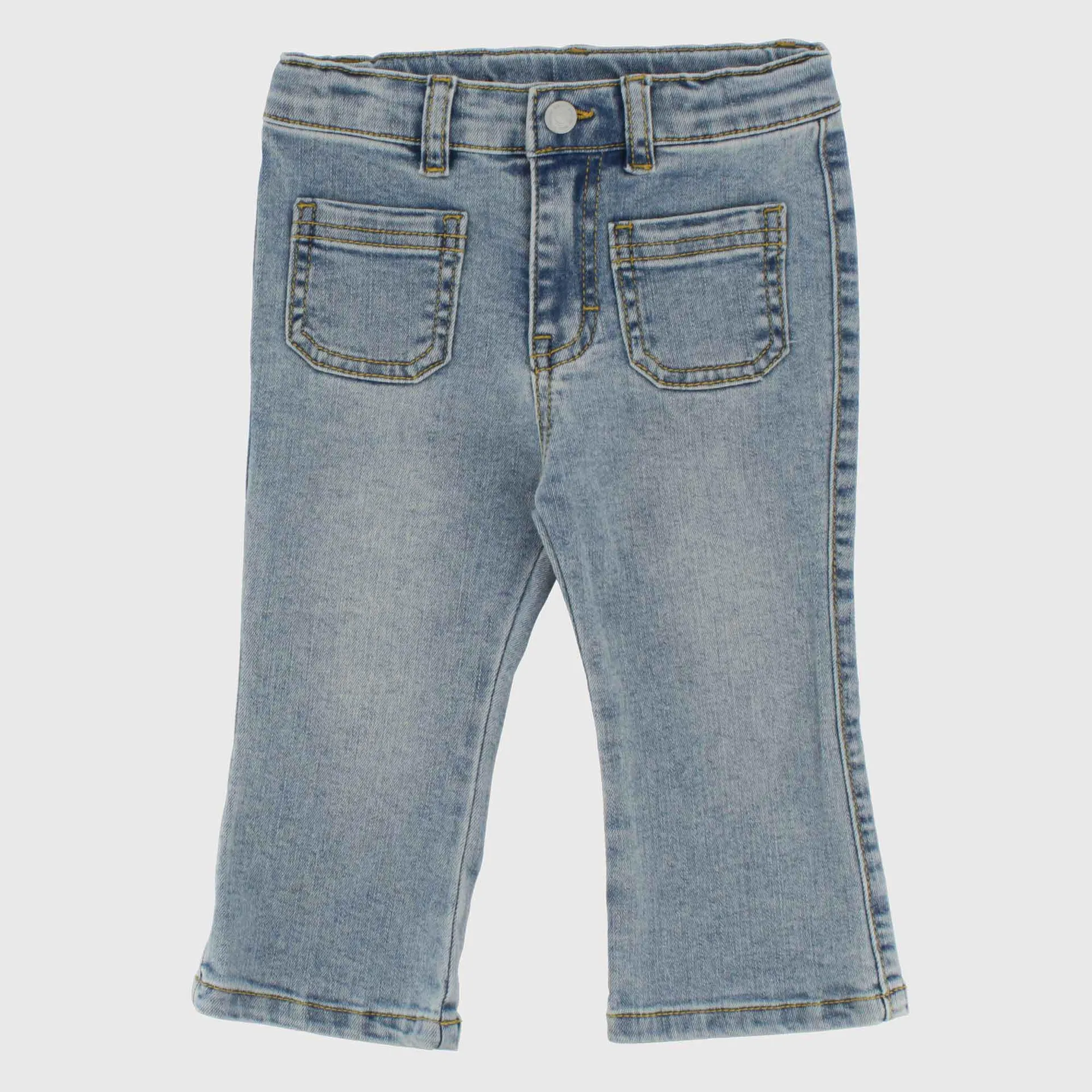 Pantalone in jeans da Bambina, BLU