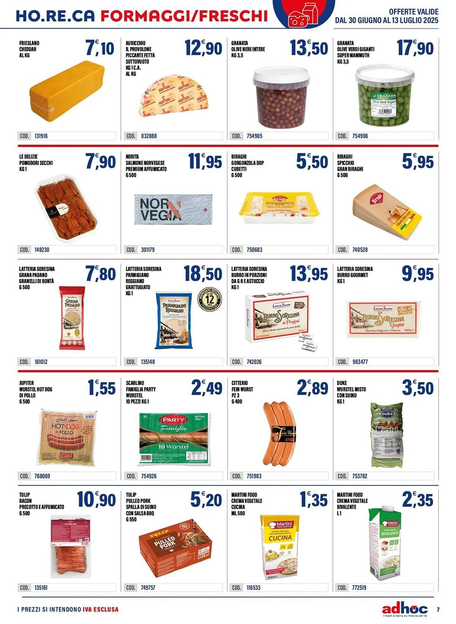 Volantino Adhoc da 30 giugno a 13 luglio di 2025 - Pagina del volantino 7