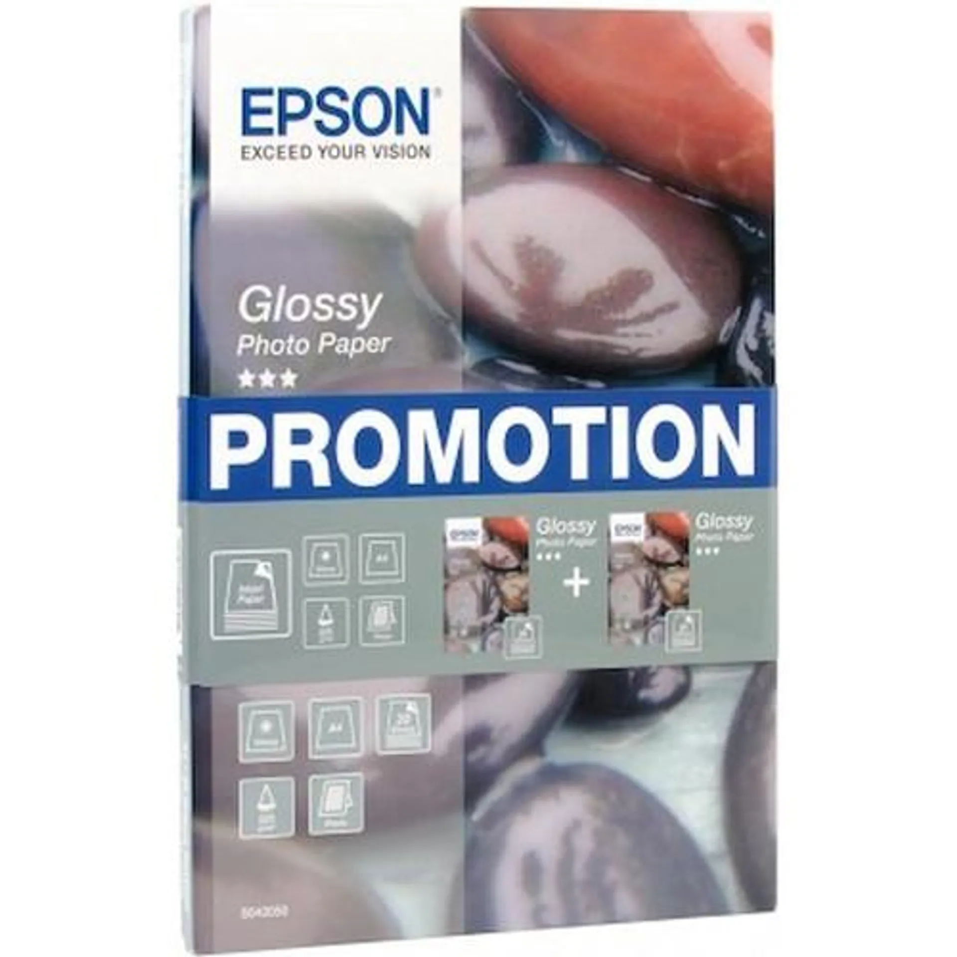 EPSON - Glossy Photo Paper Bogof