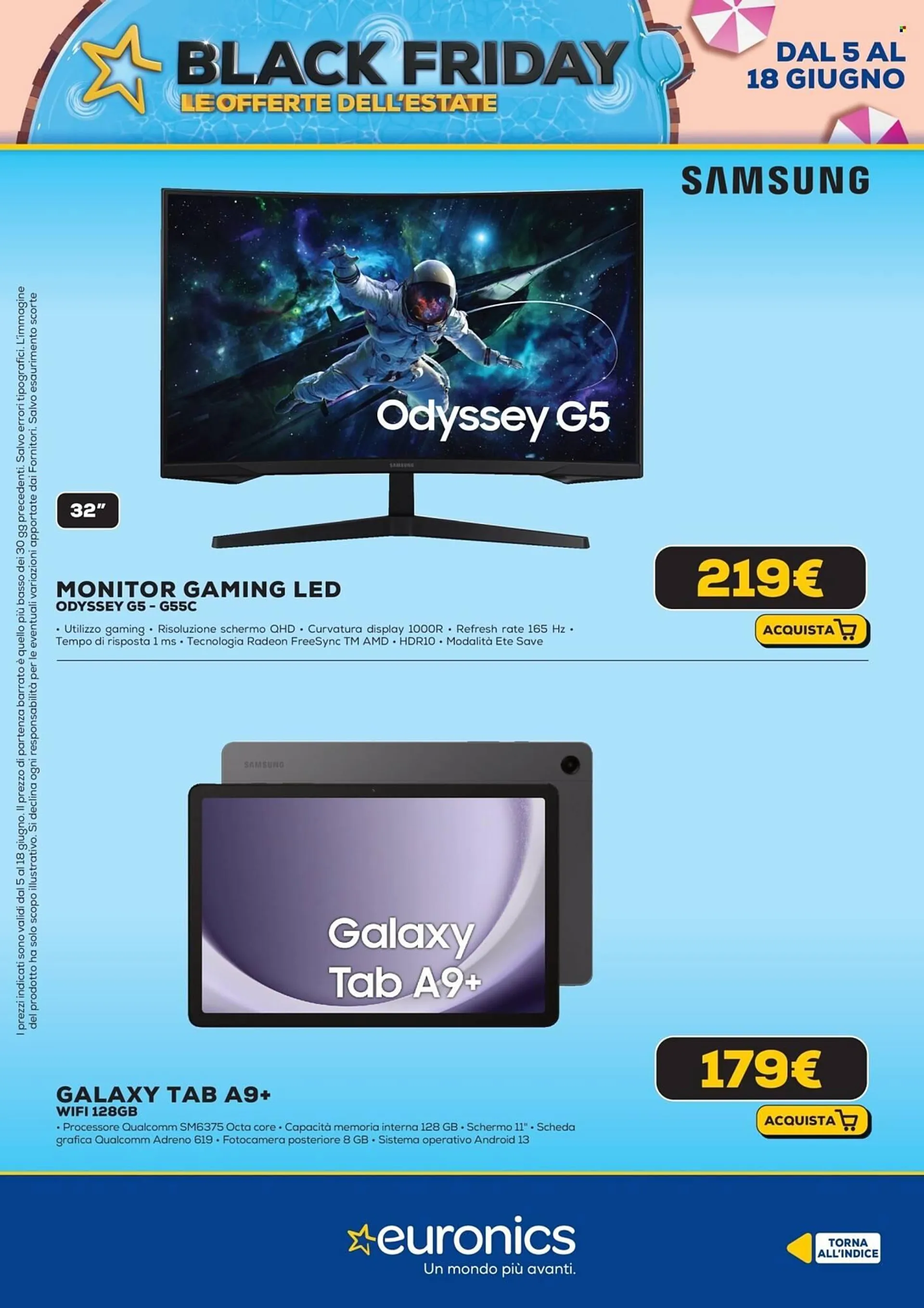 Volantino Euronics da 5 giugno a 18 giugno di 2025 - Pagina del volantino 17