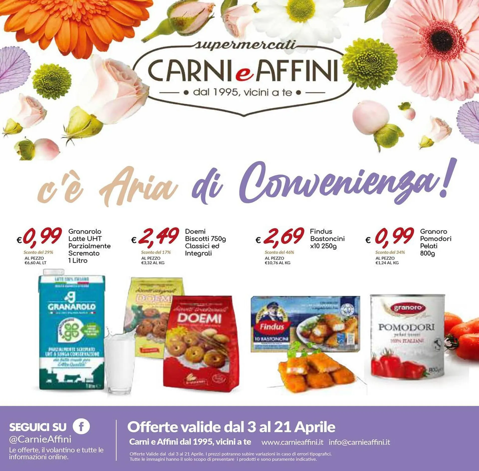 Volantino Carni e Affini Supermercati da 3 aprile a 21 aprile di 2024 - Pagina del volantino 
