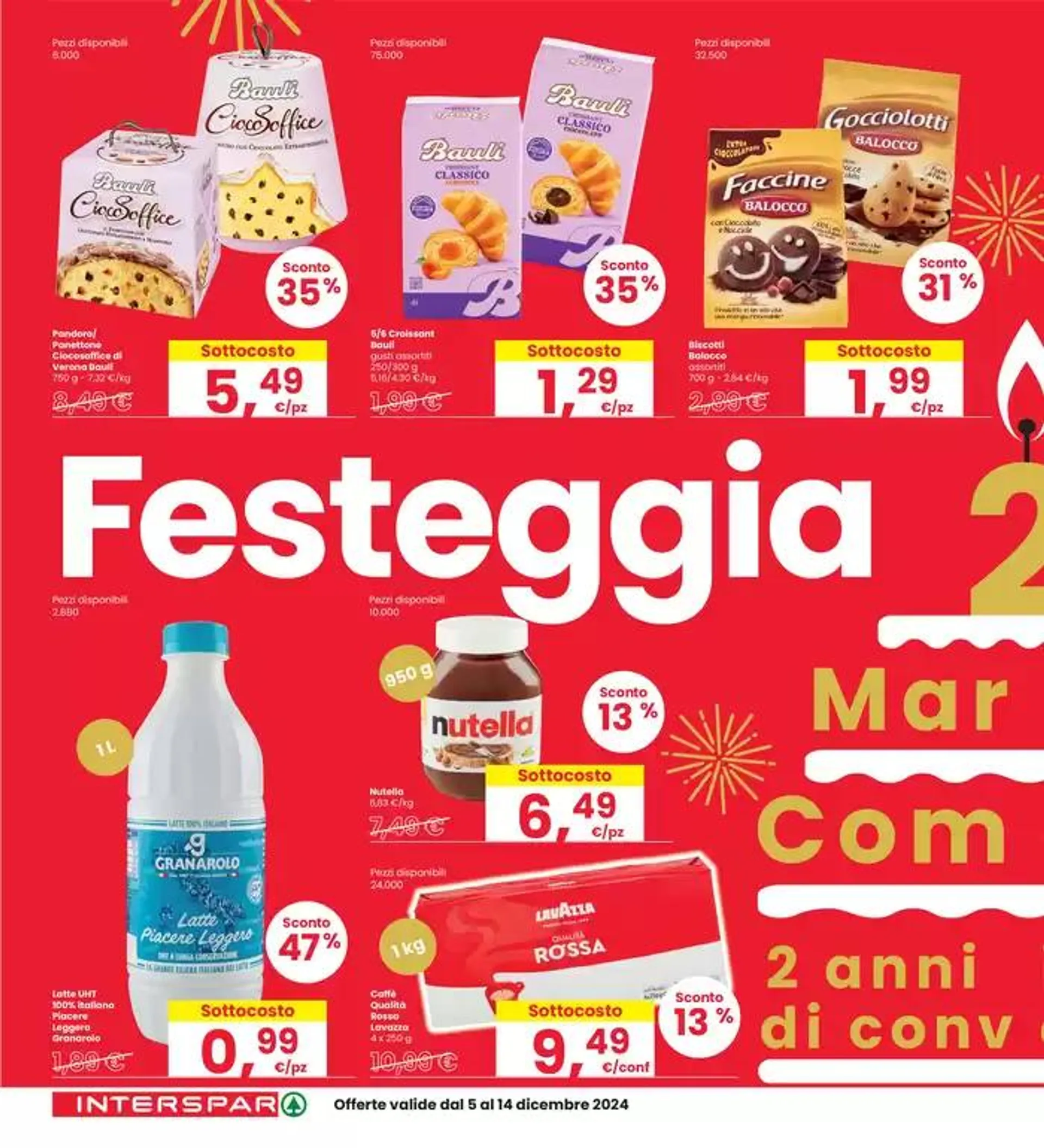 Festeggia con noi  da 5 dicembre a 15 dicembre di 2024 - Pagina del volantino 2