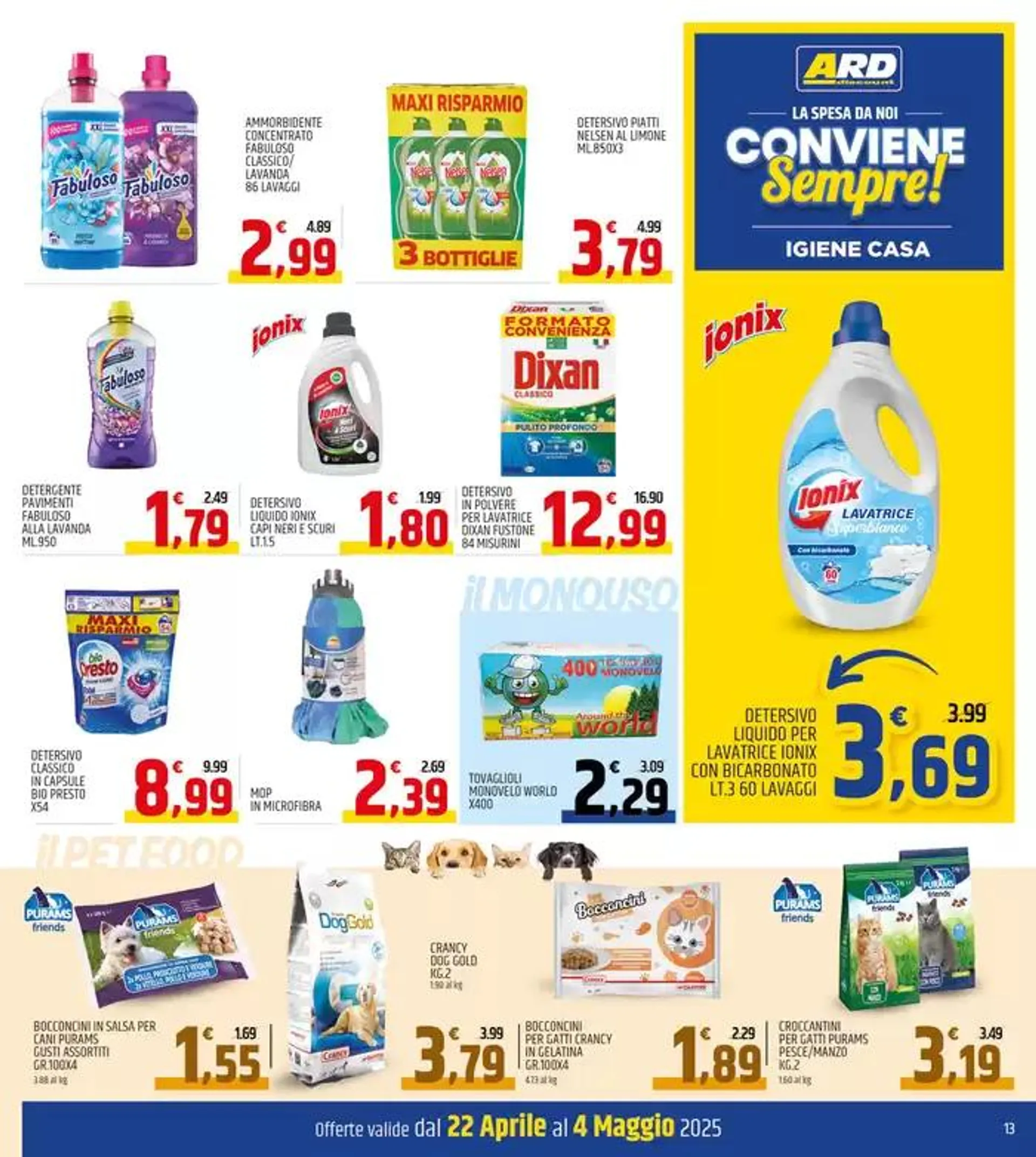 Moltiplica il risparmio da 22 aprile a 4 maggio di 2025 - Pagina del volantino 13