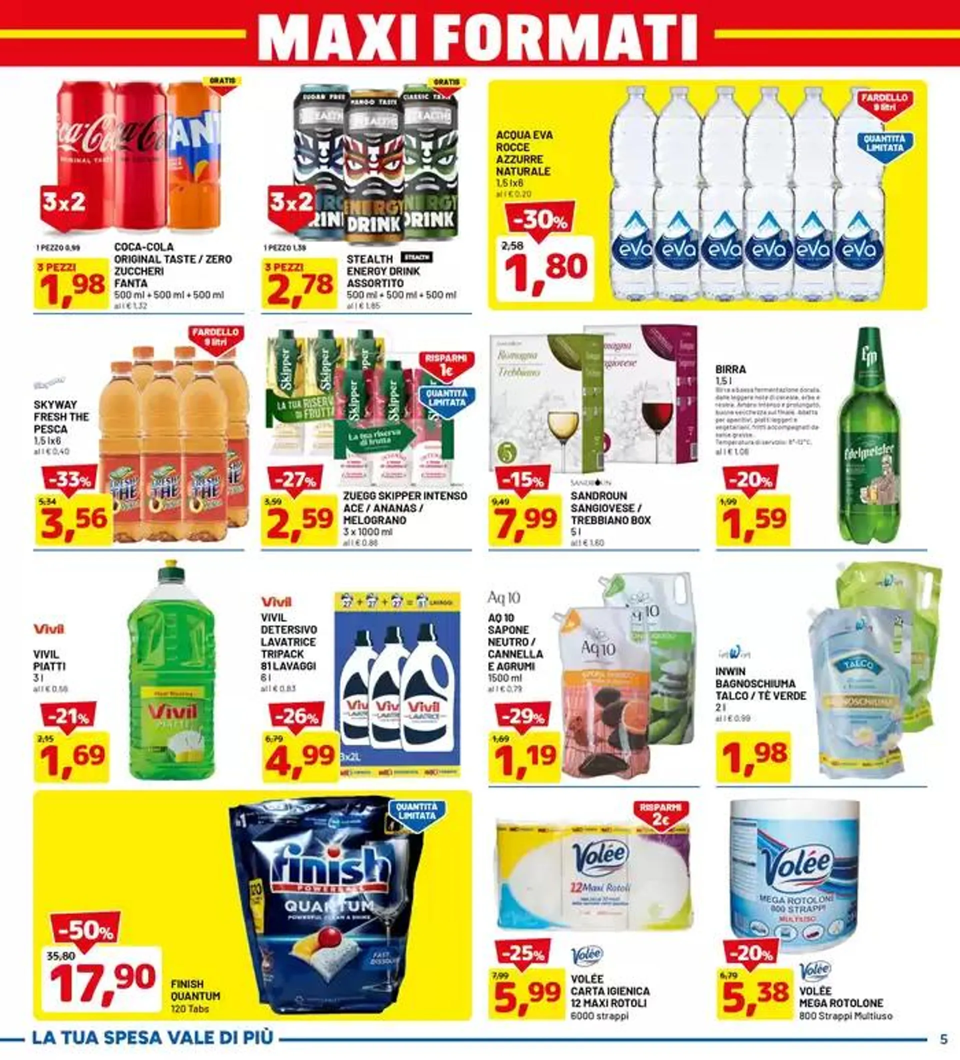 Maxi formati da 24 aprile a 11 maggio di 2025 - Pagina del volantino 5