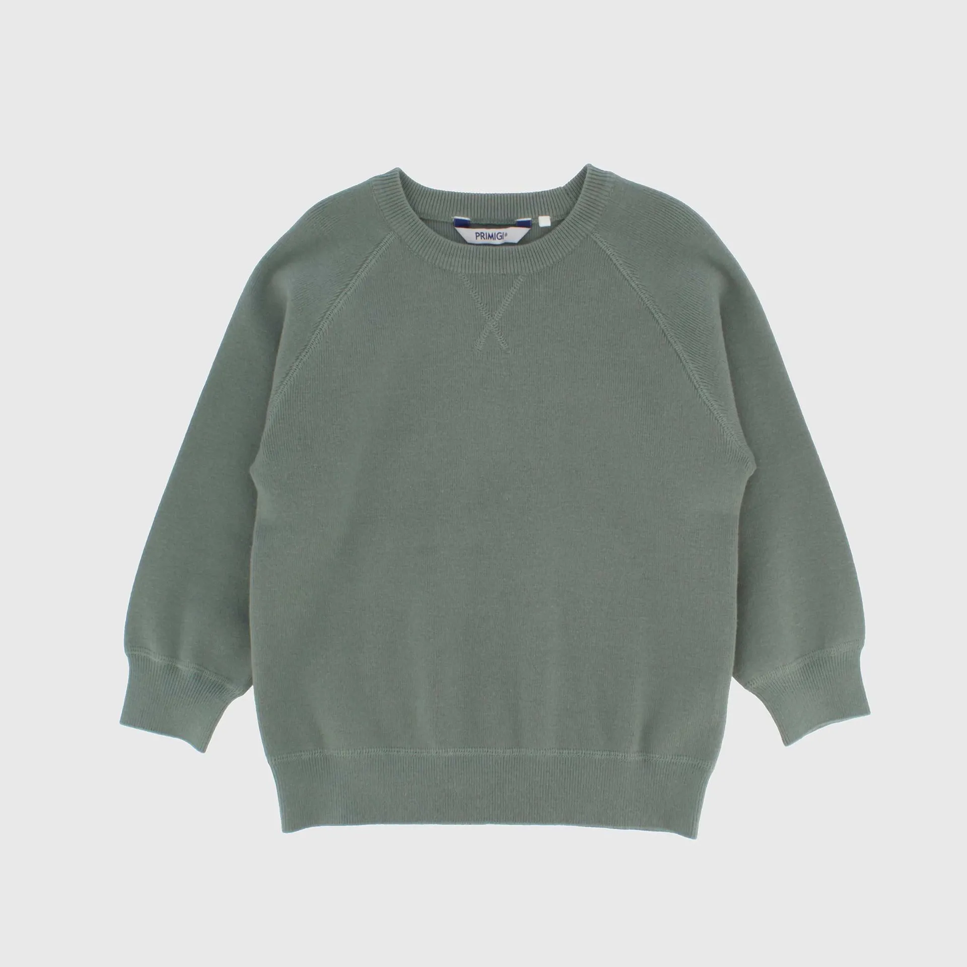 Pullover in maglia da Bambino, VERDE