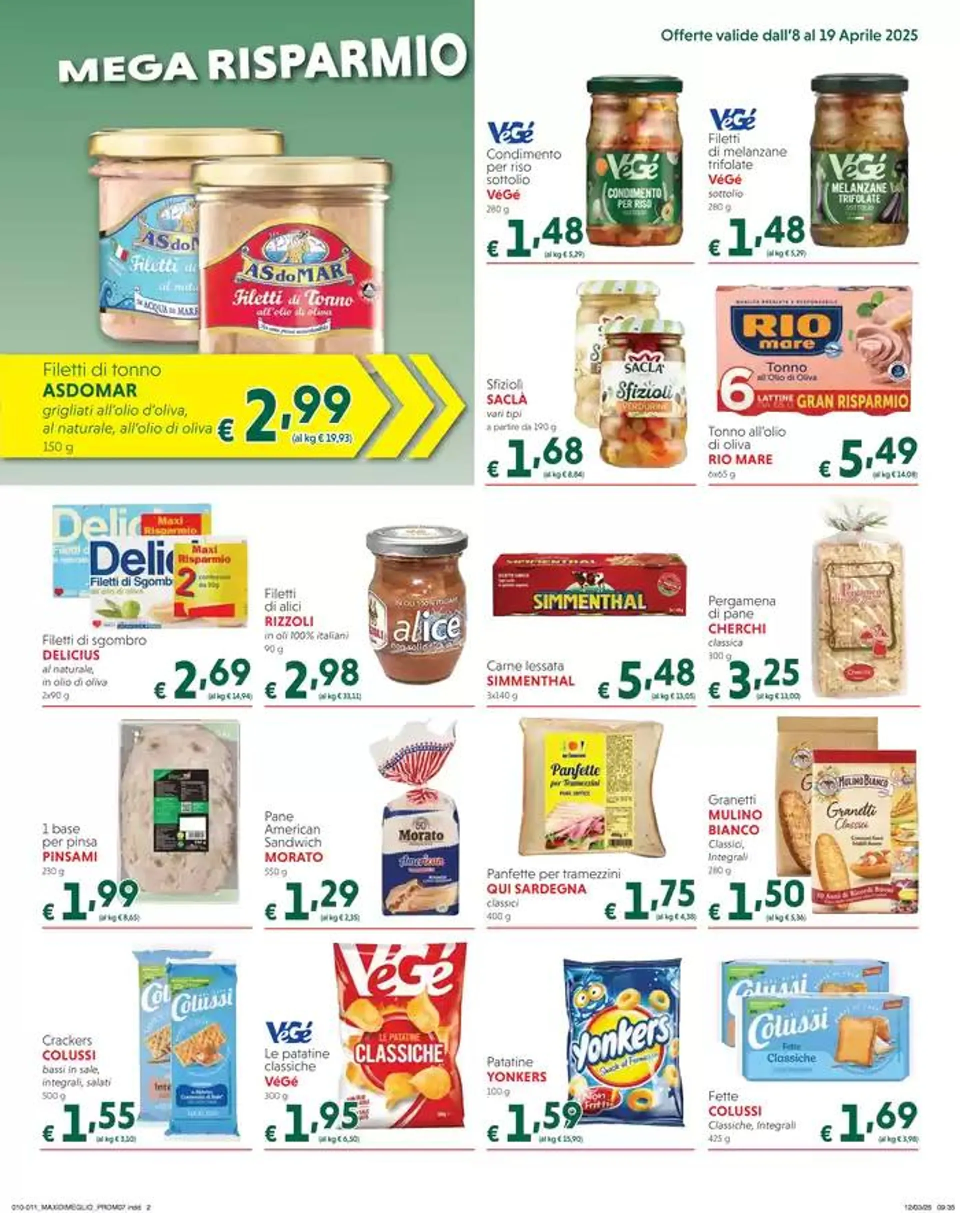 Buona Pasqua da 8 aprile a 19 aprile di 2025 - Pagina del volantino 11