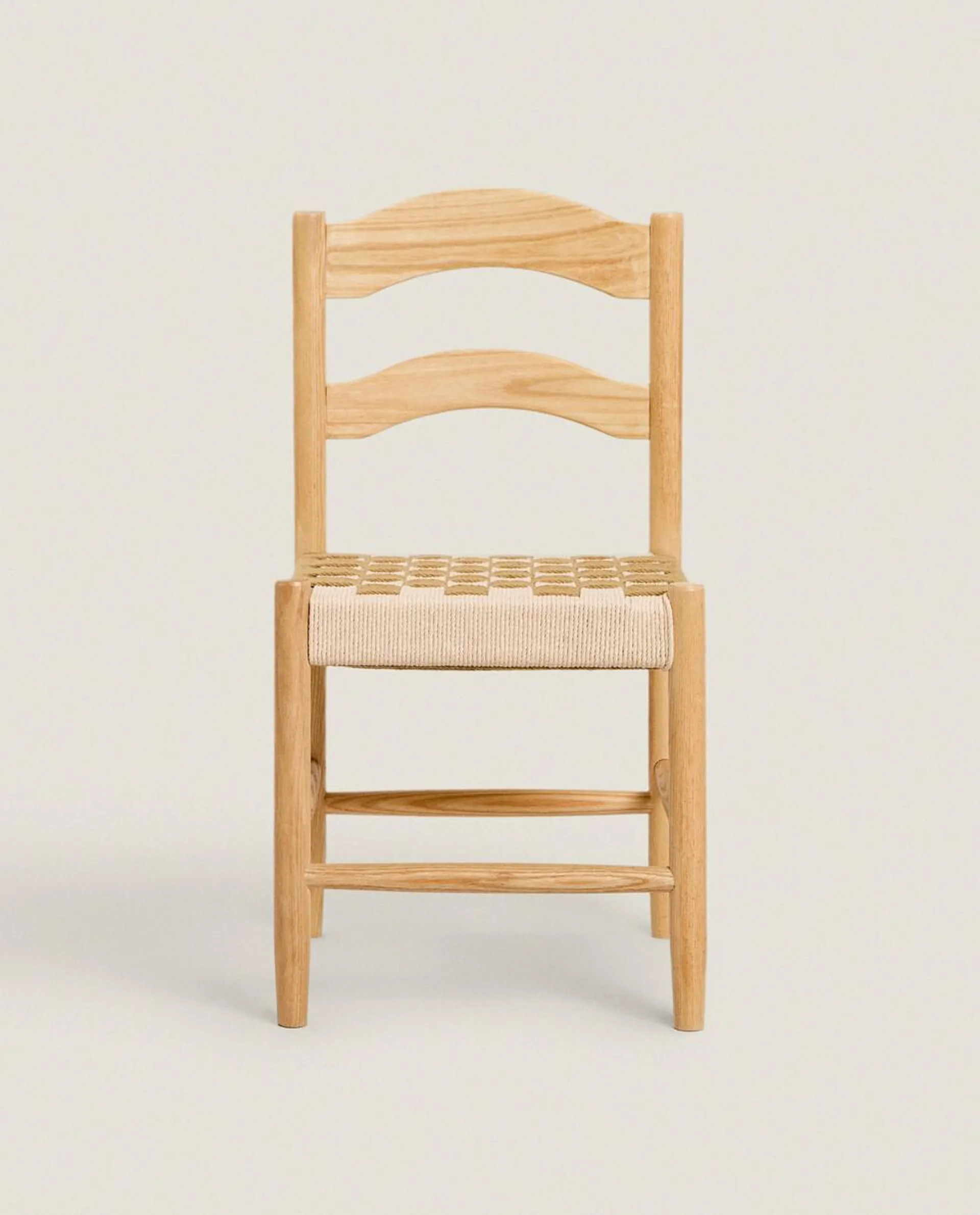 CHILDREN'S WOVEN ASH WOOD CHAIR