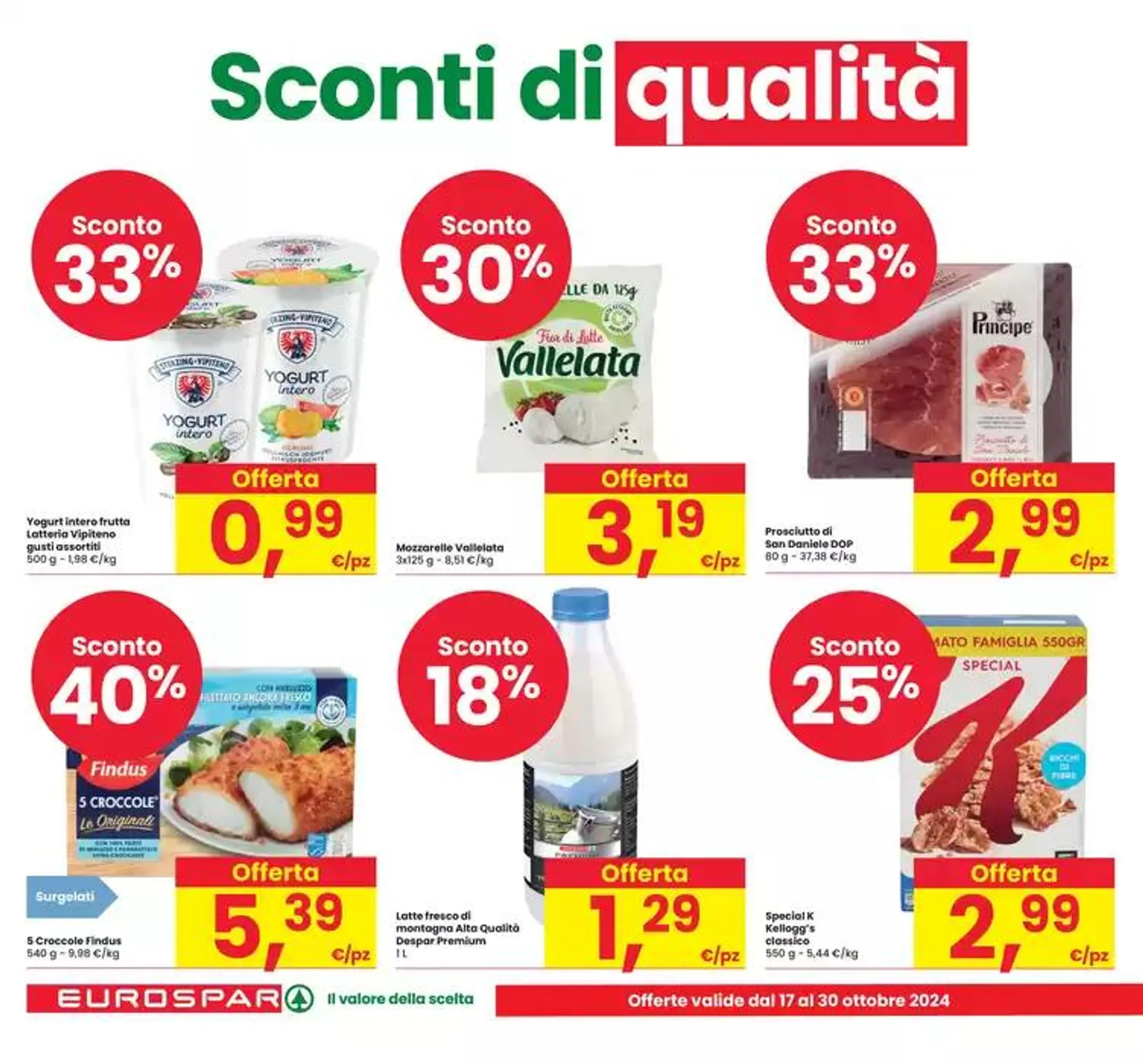  Sconti di qualità  da 17 ottobre a 30 ottobre di 2024 - Pagina del volantino 2