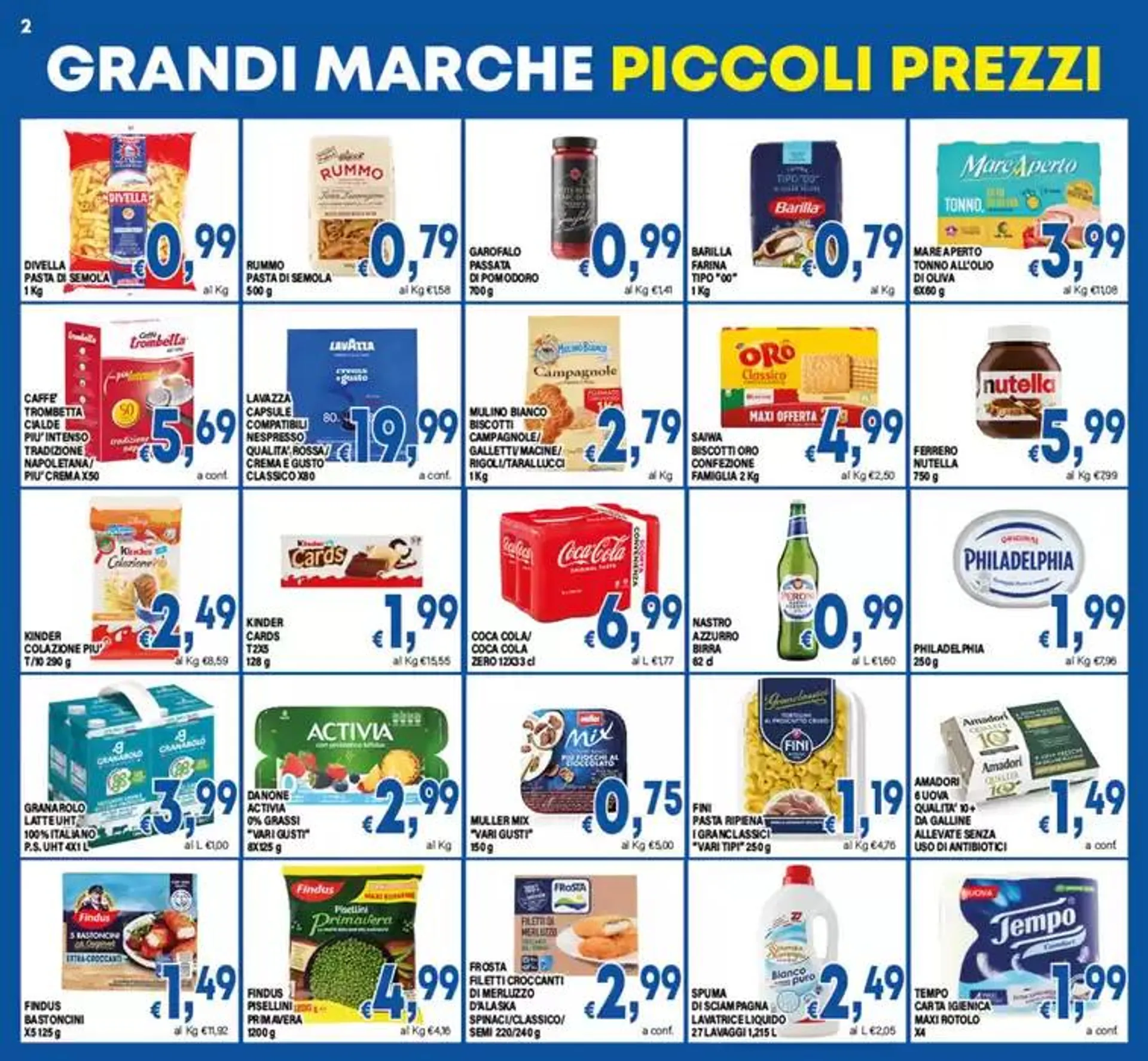 Grande marche piccoli prezzi da 31 ottobre a 12 novembre di 2024 - Pagina del volantino 2