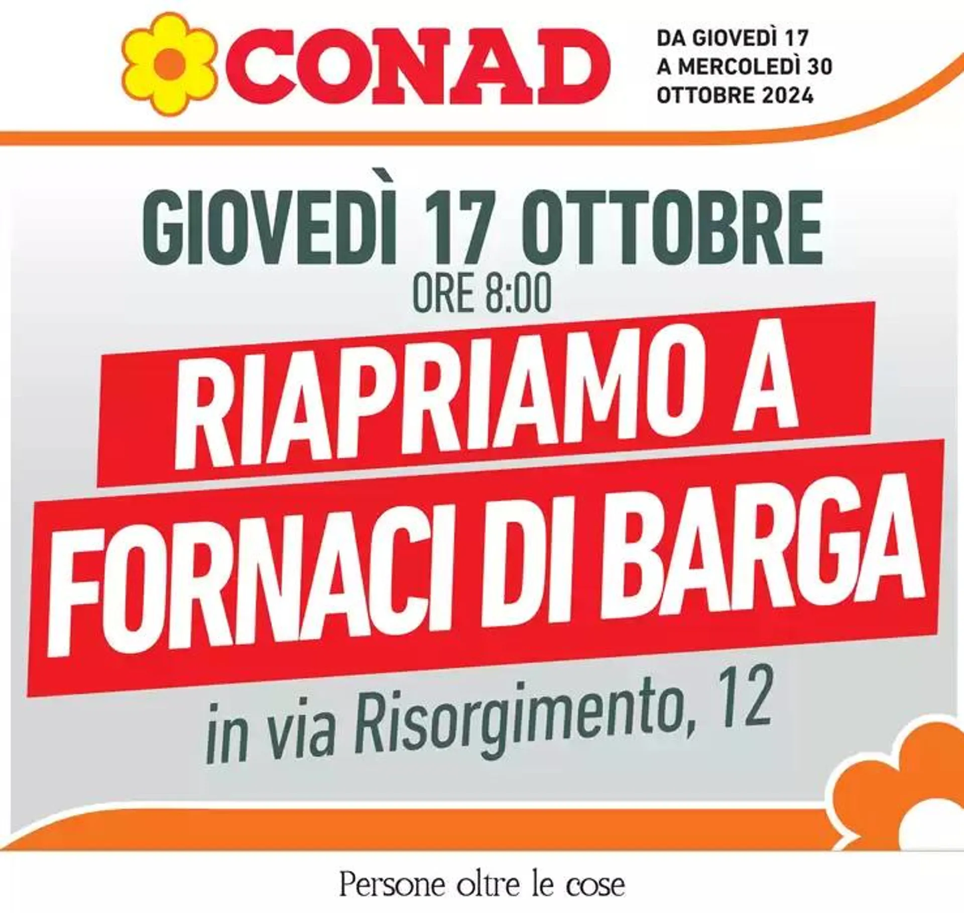 Riapriamo a Fornaci di Barga da 17 ottobre a 30 ottobre di 2024 - Pagina del volantino 1