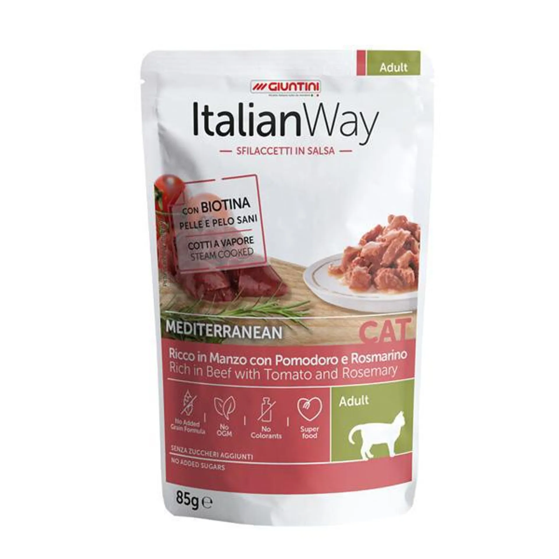 Italianway Cat Adult Mediterranean Sfilaccetti in salsa