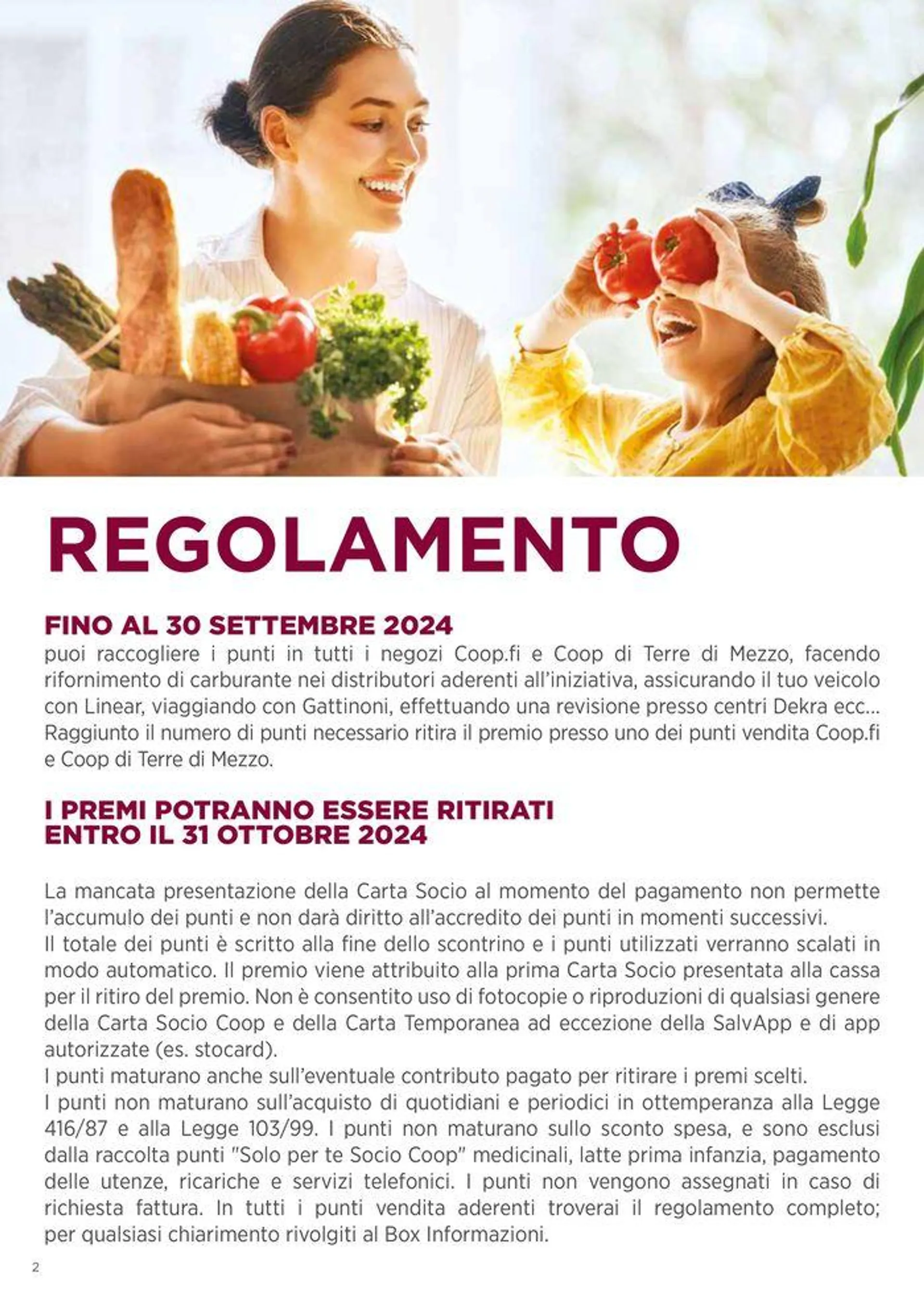 Solo per te Socio Coop . Fino al 30 settembre 2024 da 4 aprile a 30 settembre di 2024 - Pagina del volantino 2