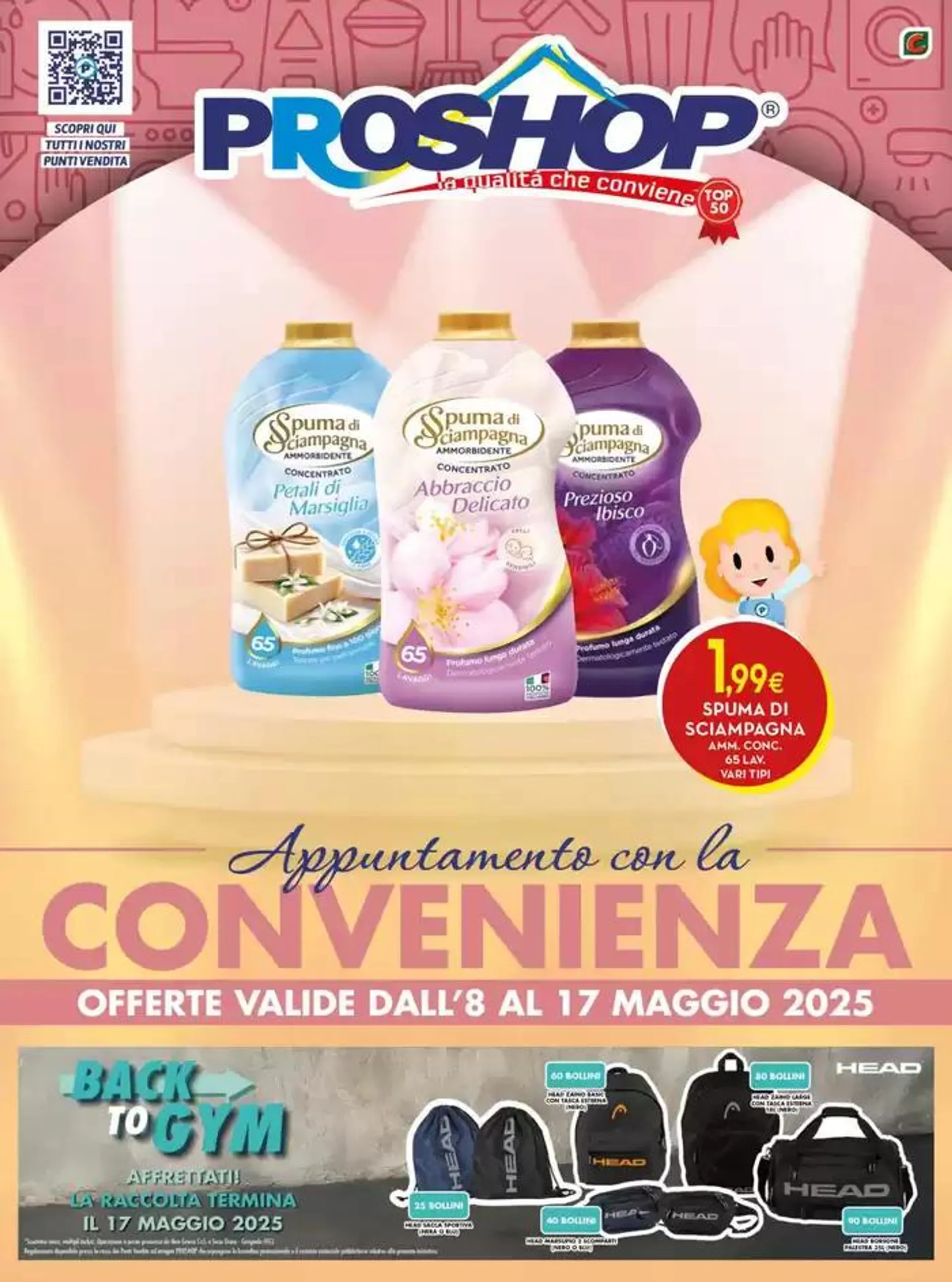 Appuntamento con la convenienza  da 8 maggio a 17 maggio di 2025 - Pagina del volantino 1