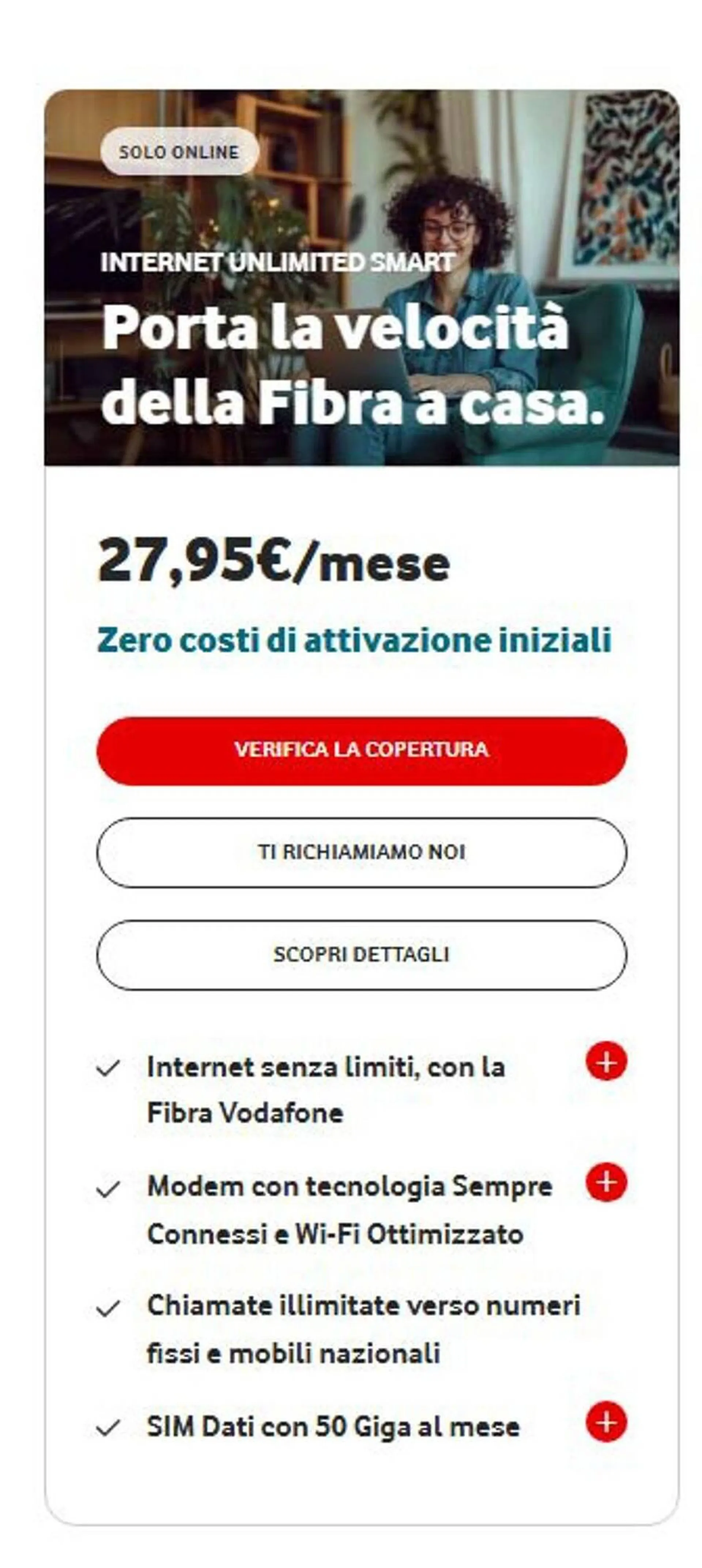 Volantino Vodafone da 1 luglio a 31 luglio di 2025 - Pagina del volantino 1