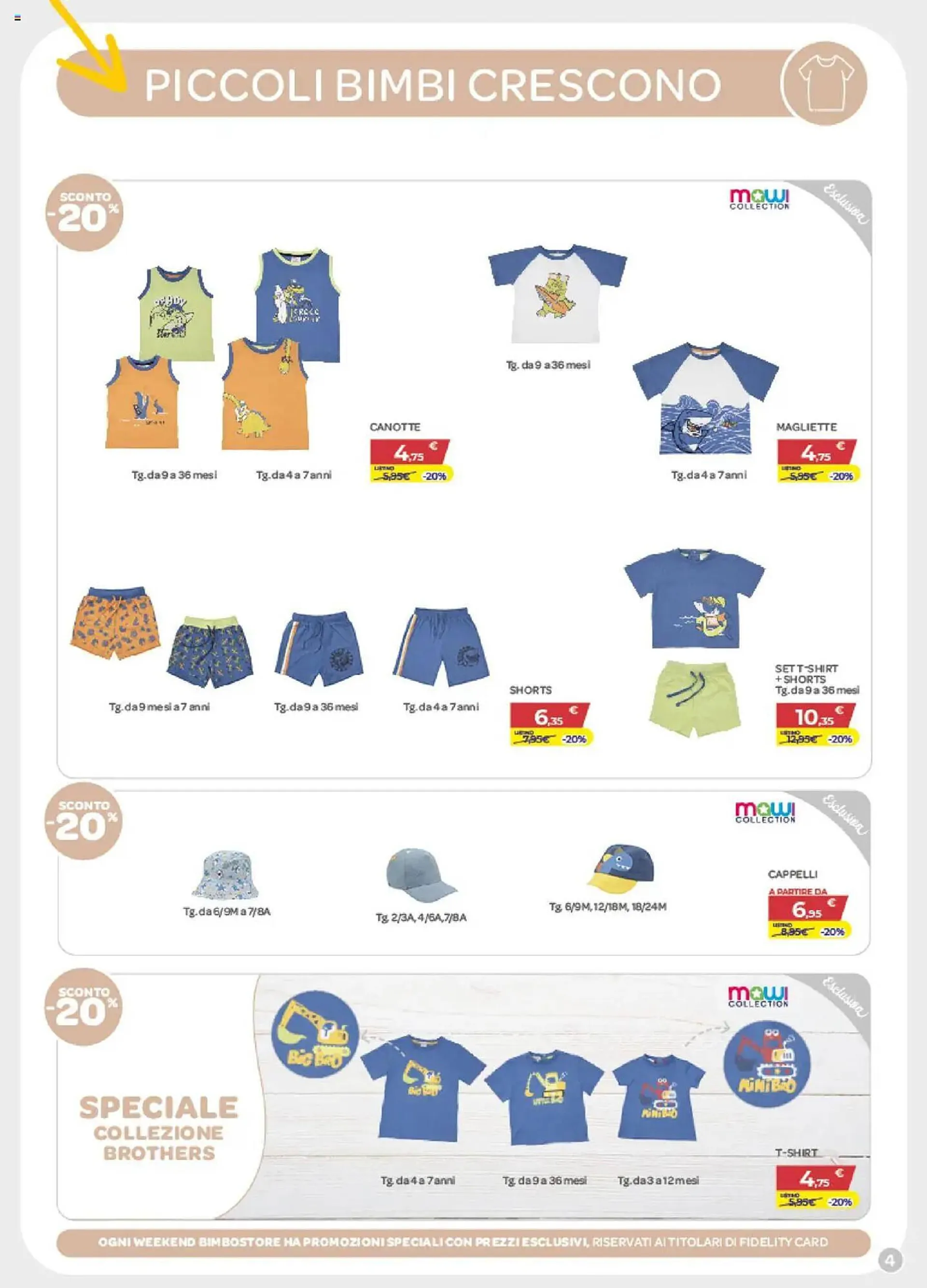Volantino Bimbo Store da 30 aprile a 28 maggio di 2025 - Pagina del volantino 4