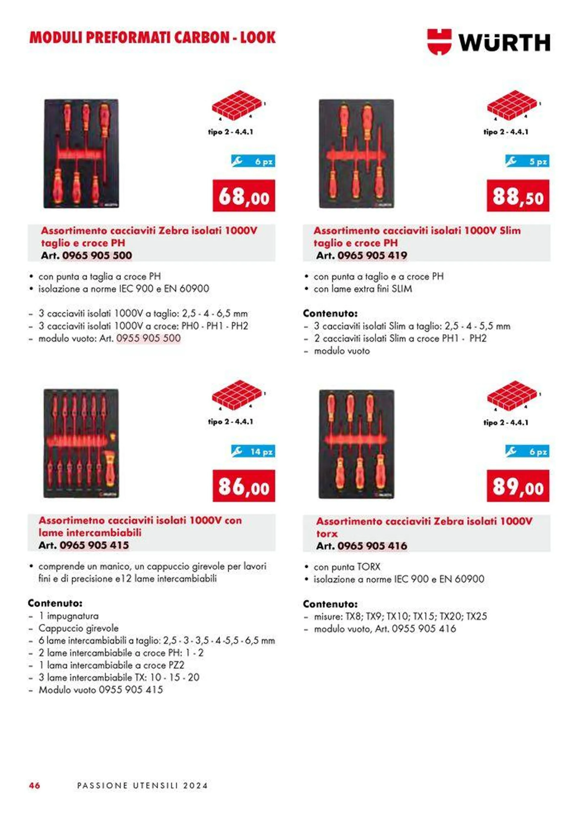 Passione utensili da 1 luglio a 31 dicembre di 2024 - Pagina del volantino 46