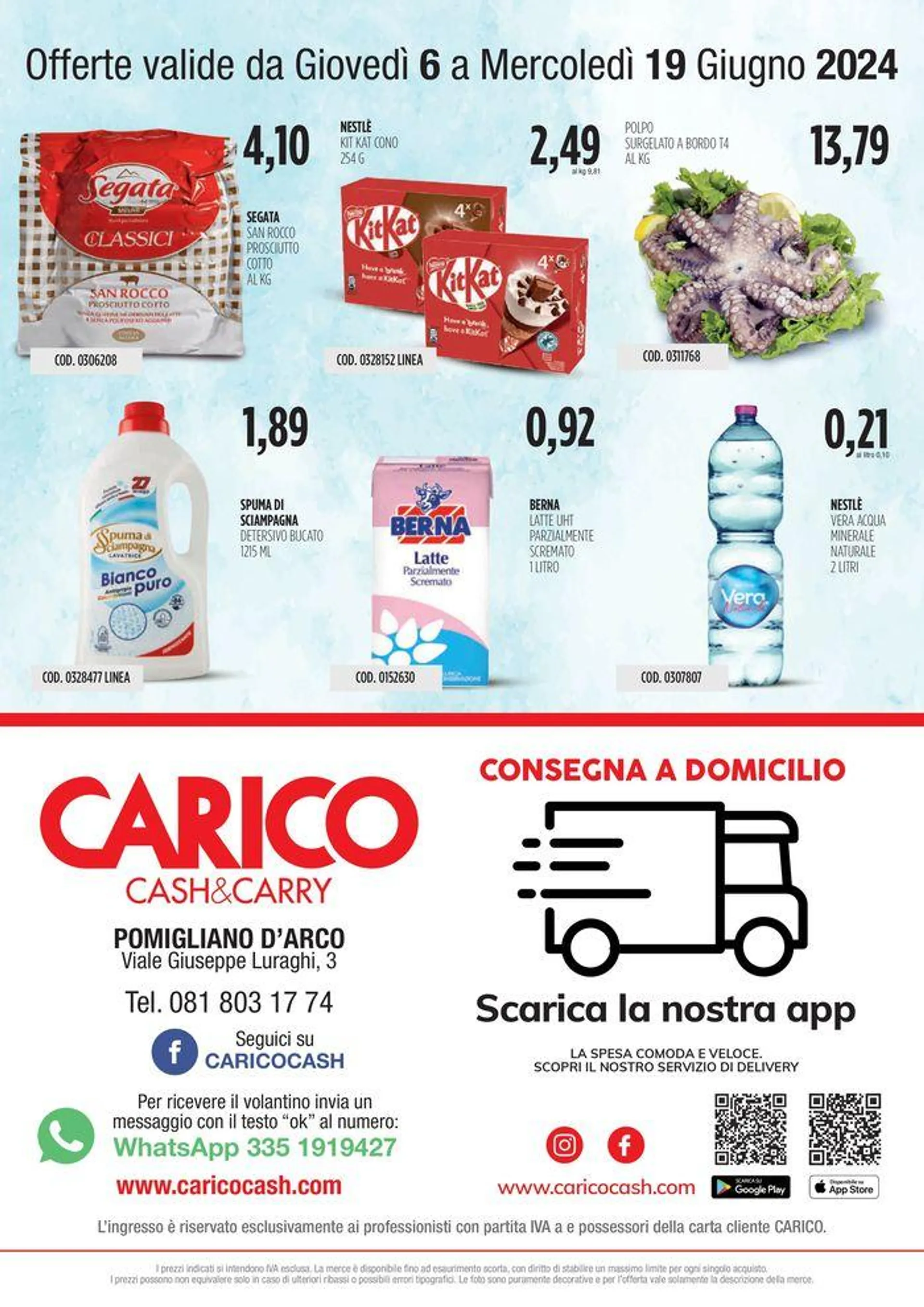 Carico Cash & Carry  da 6 giugno a 19 giugno di 2024 - Pagina del volantino 40