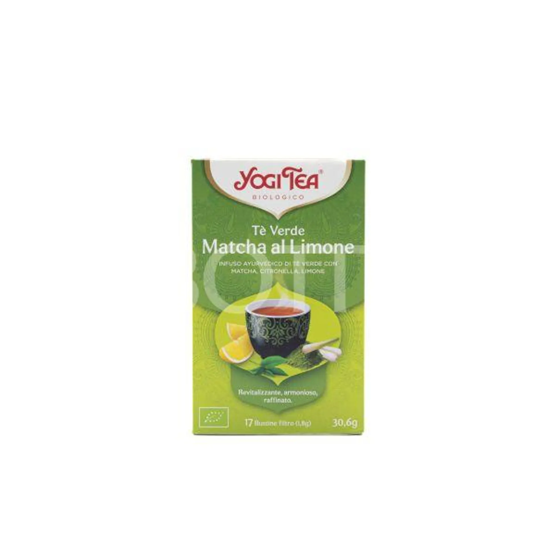 Tè Verde Matcha al Limone Yogi Tea 31 G