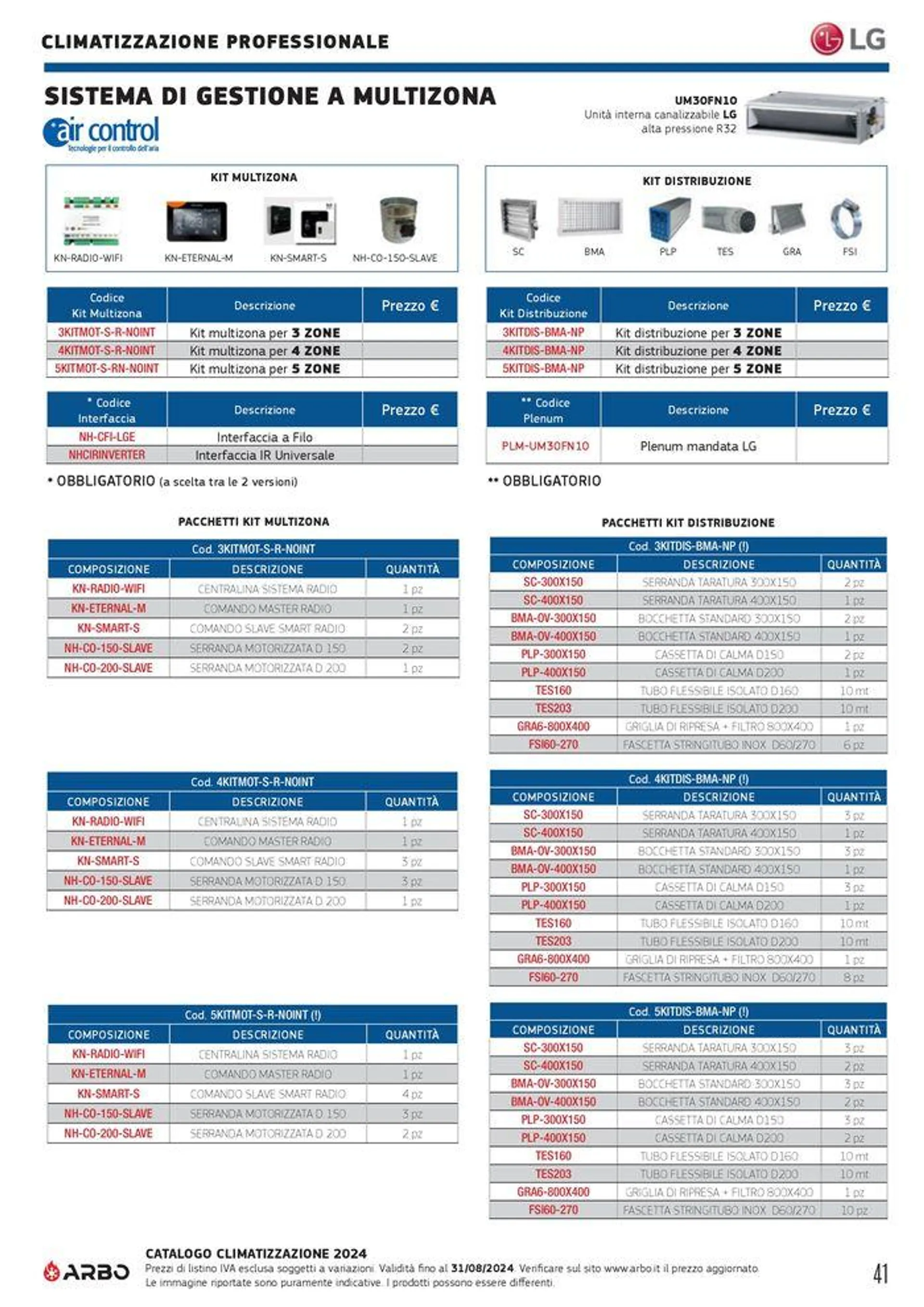 Catalogo climatizzazione 2024 - 41