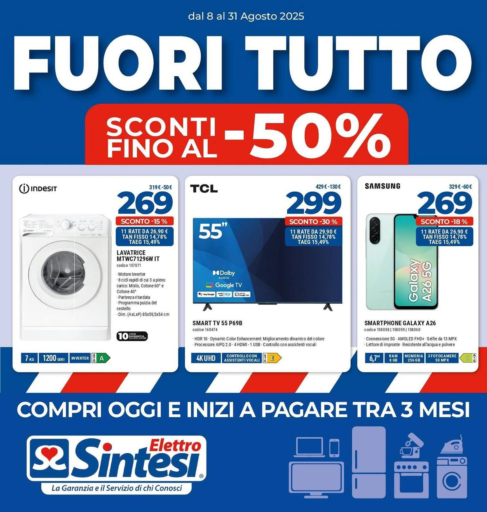 Volantino Elettrosintesi da 8 agosto a 31 agosto di 2025 - Pagina del volantino 1