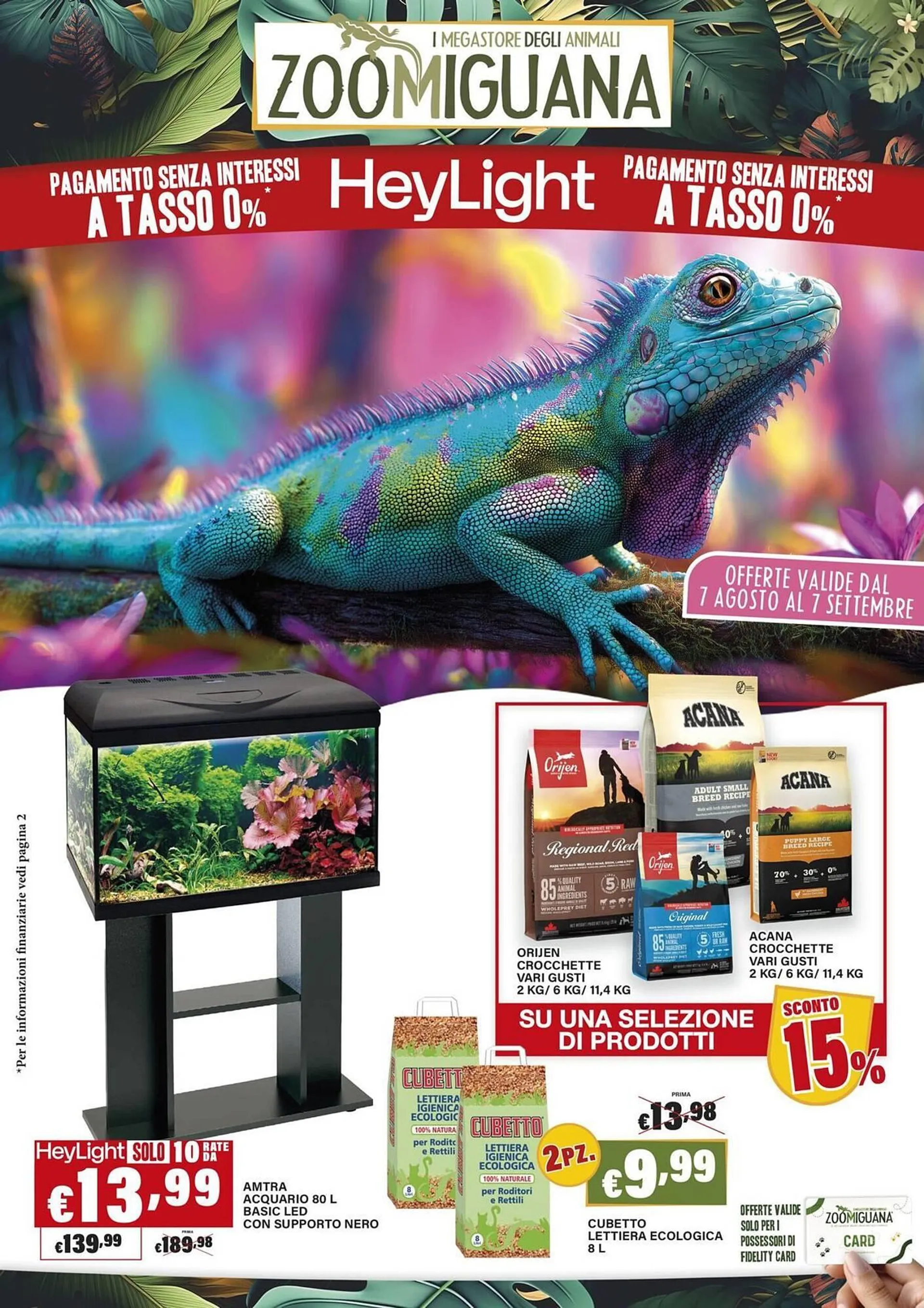 Volantino Zoomiguana da 7 agosto a 7 settembre di 2025 - Pagina del volantino 1