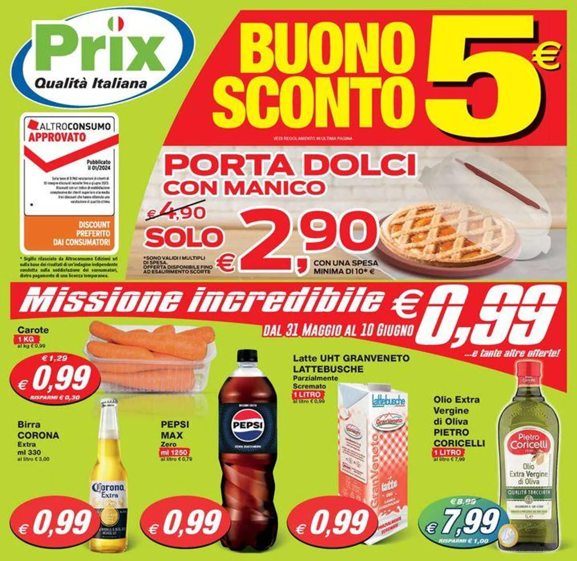 Buono sconto 5€ - 1