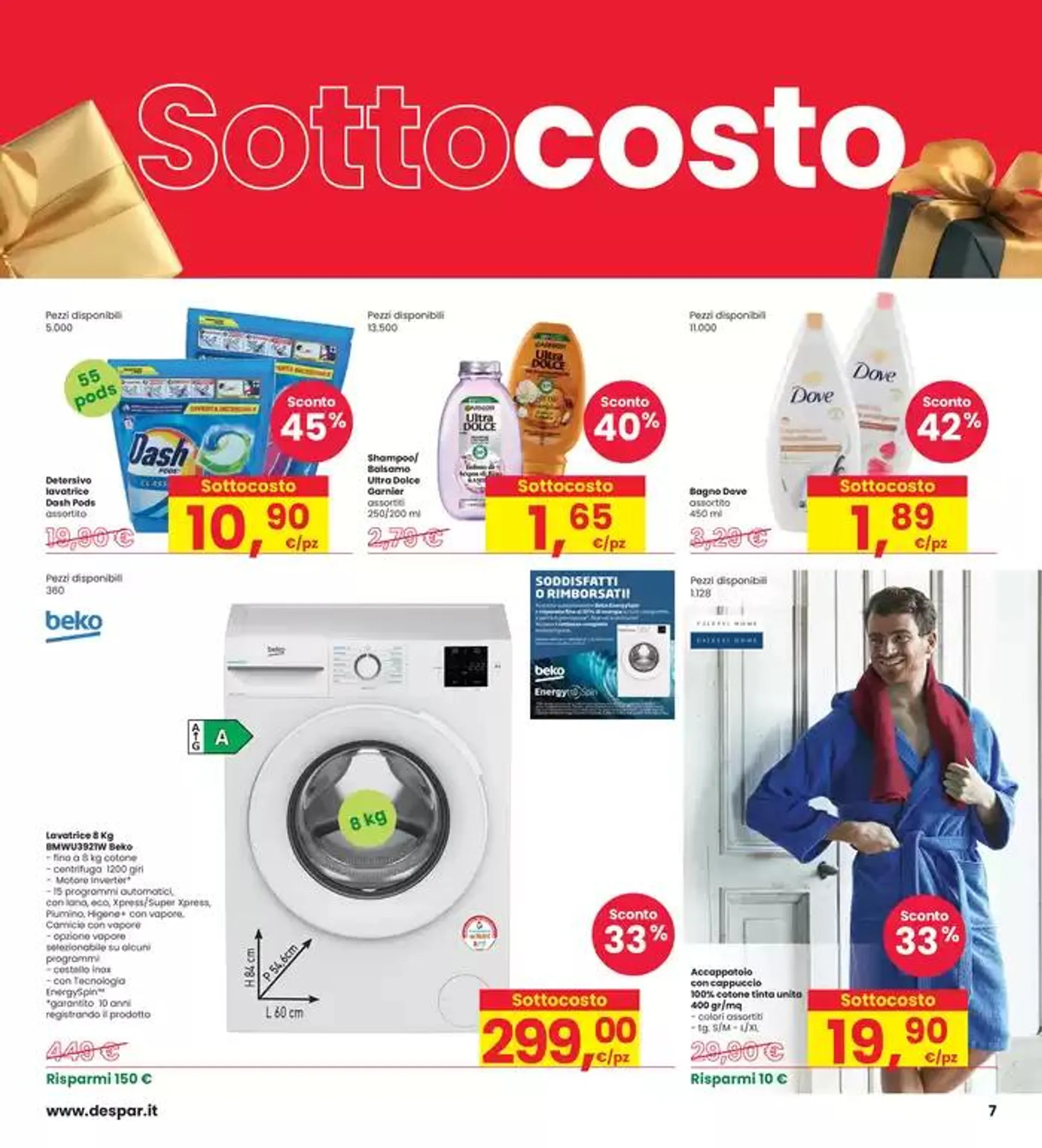 Sottocosto  da 5 dicembre a 14 dicembre di 2024 - Pagina del volantino 7