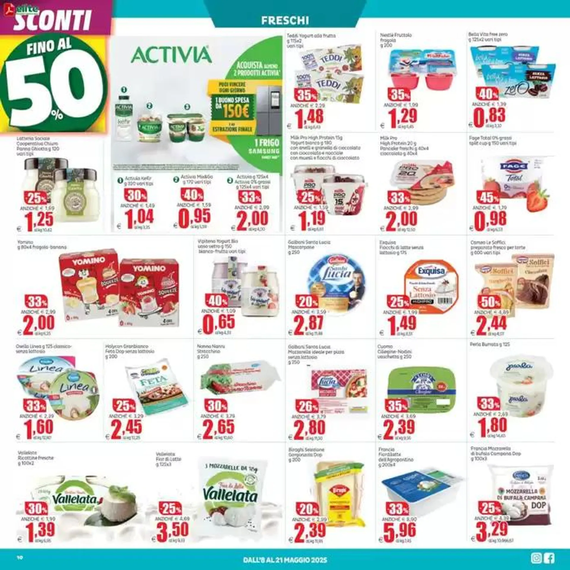 Sconti fino al 50% da 8 maggio a 21 maggio di 2025 - Pagina del volantino 10