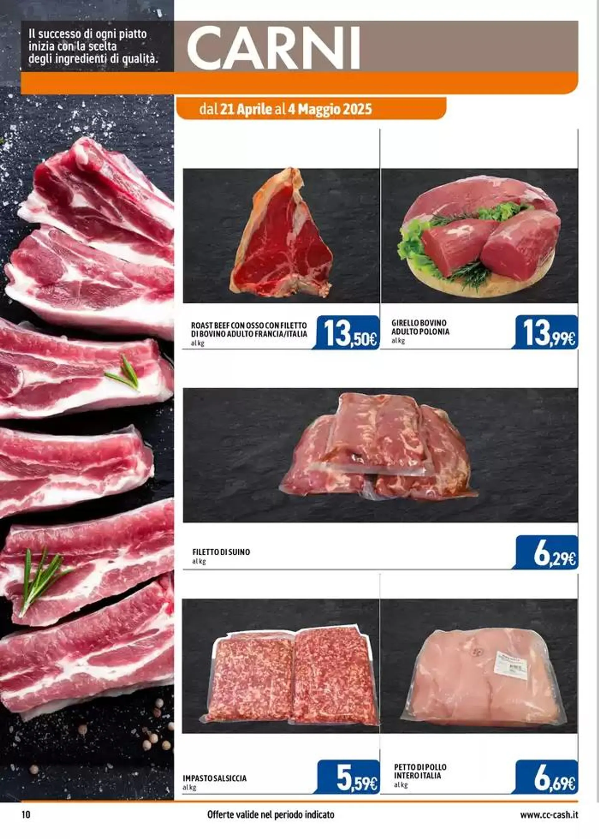 AFFARI SPECIALI da 21 aprile a 18 maggio di 2025 - Pagina del volantino 10