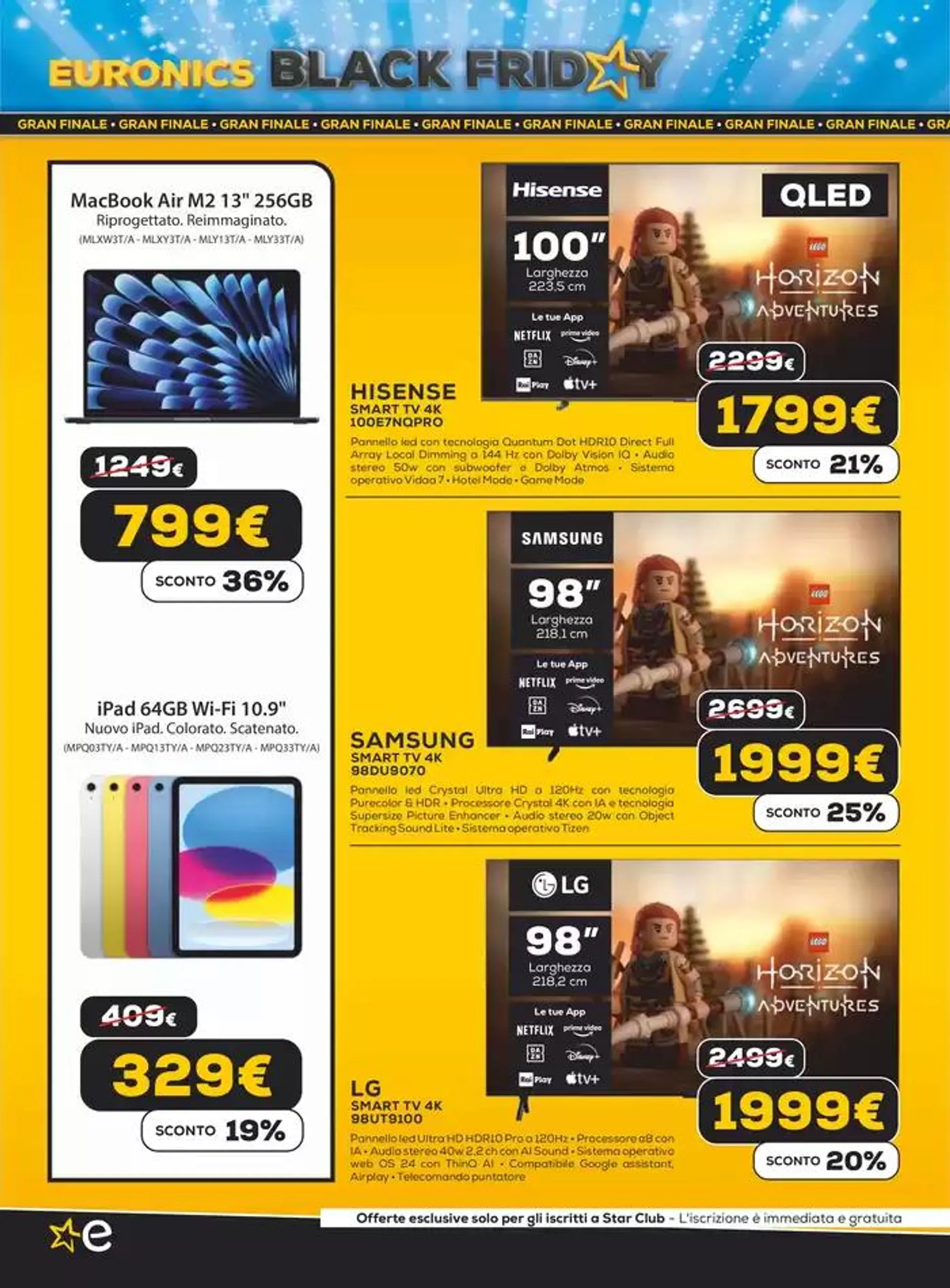 Black friday  da 27 novembre a 3 dicembre di 2024 - Pagina del volantino 10