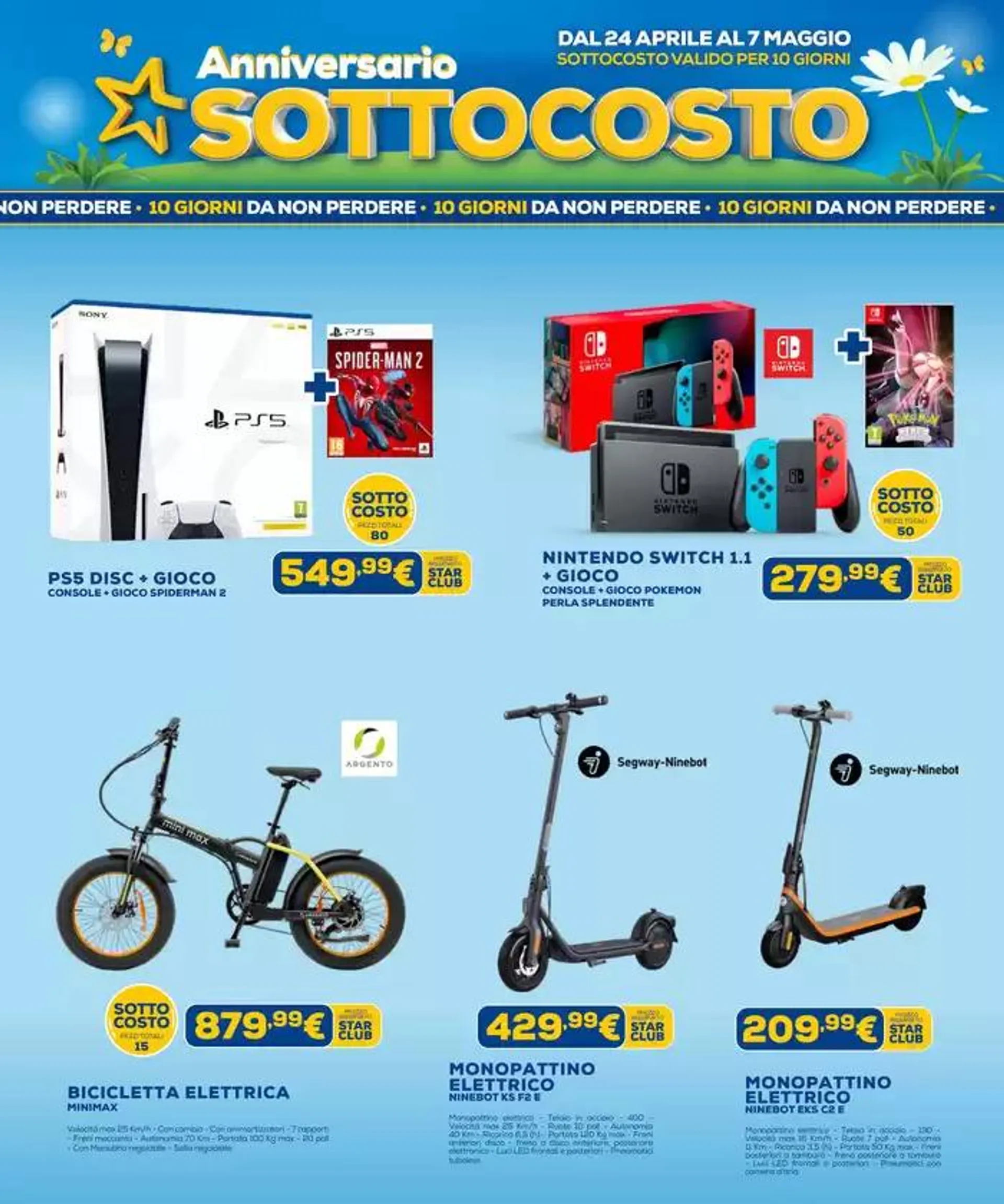 Anniversario Sottocosto da 24 aprile a 7 maggio di 2025 - Pagina del volantino 13