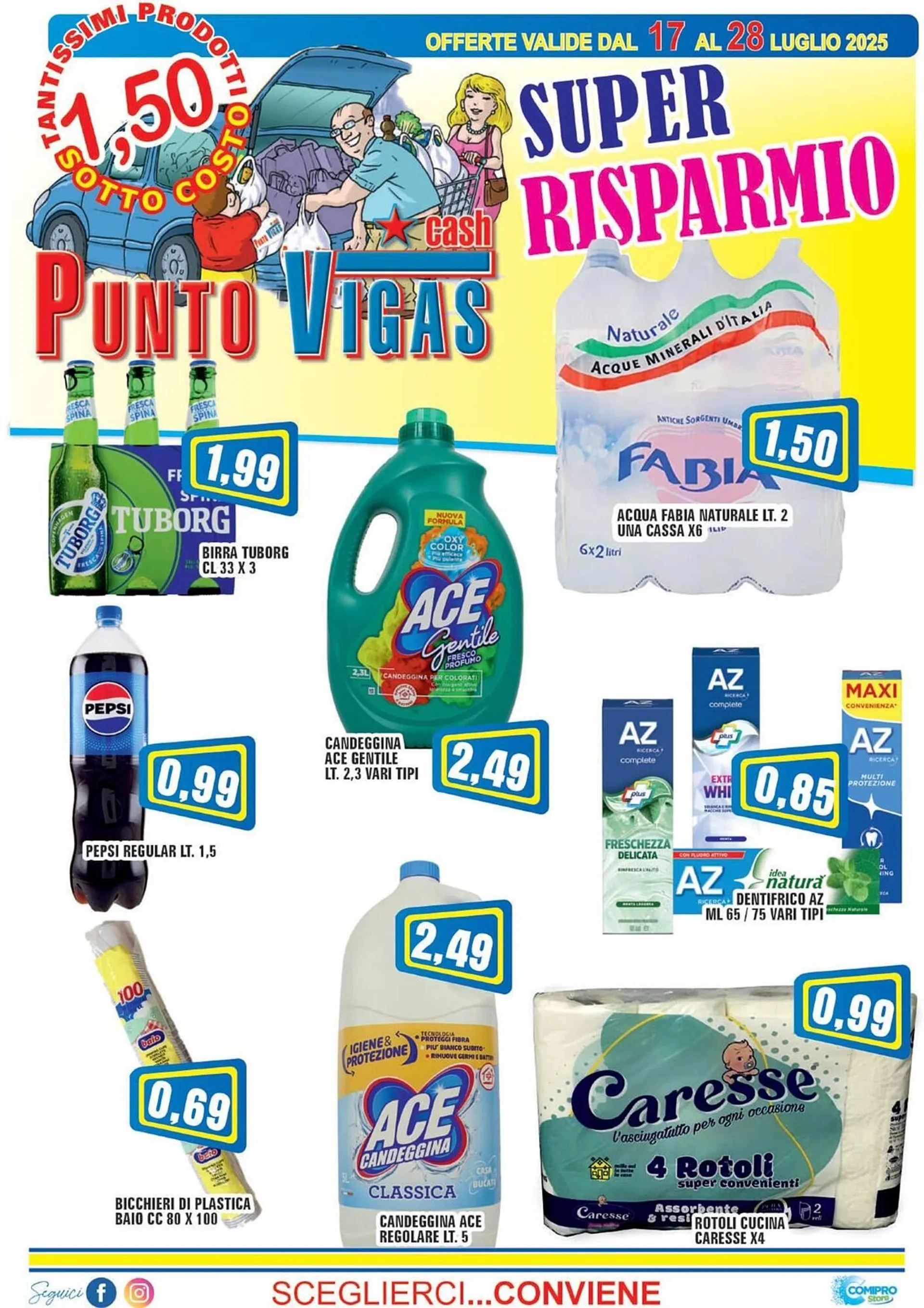 Volantino Punto Vigas da 17 luglio a 28 luglio di 2025 - Pagina del volantino 1