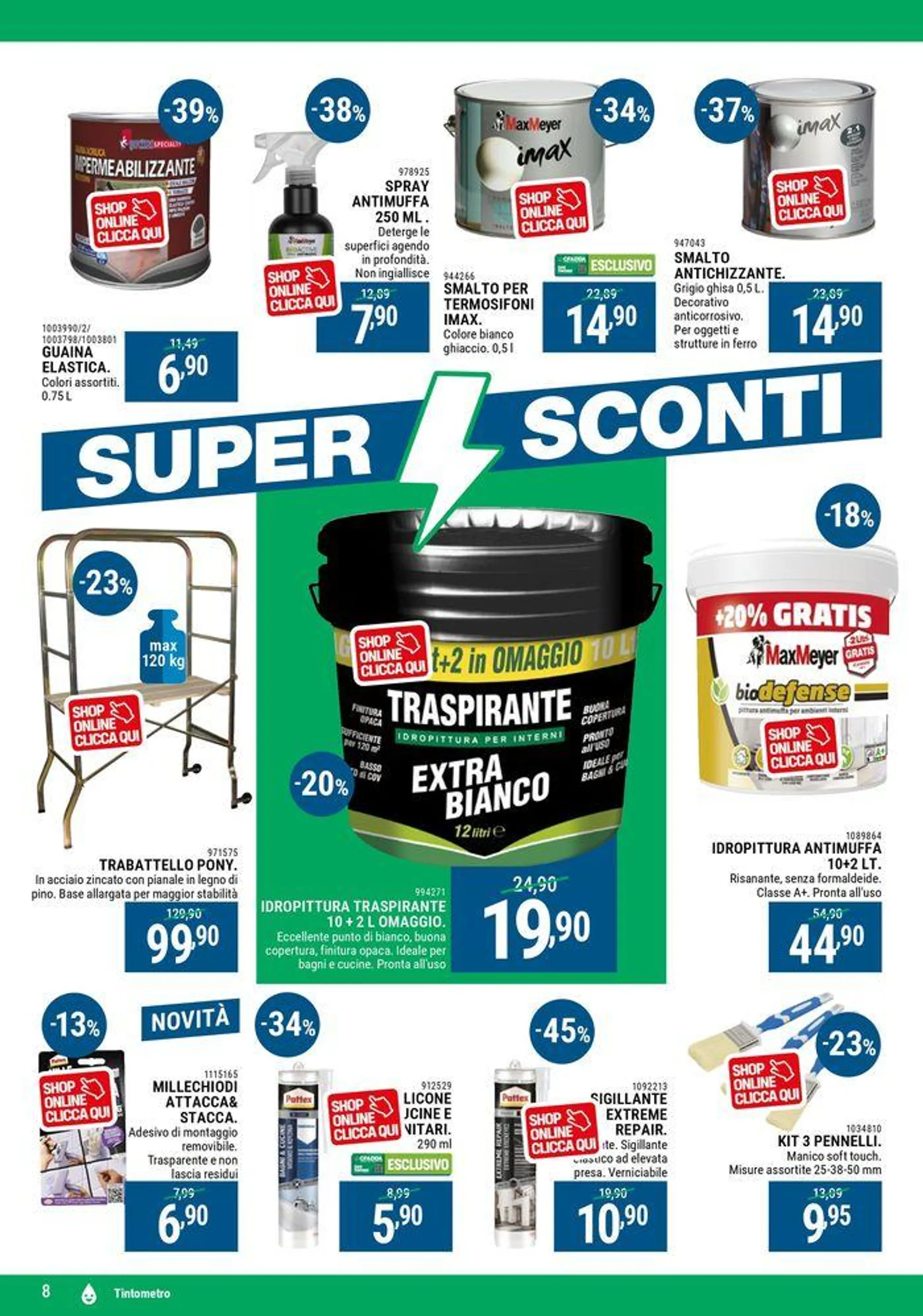 Super sconti da 26 settembre a 20 ottobre di 2024 - Pagina del volantino 8