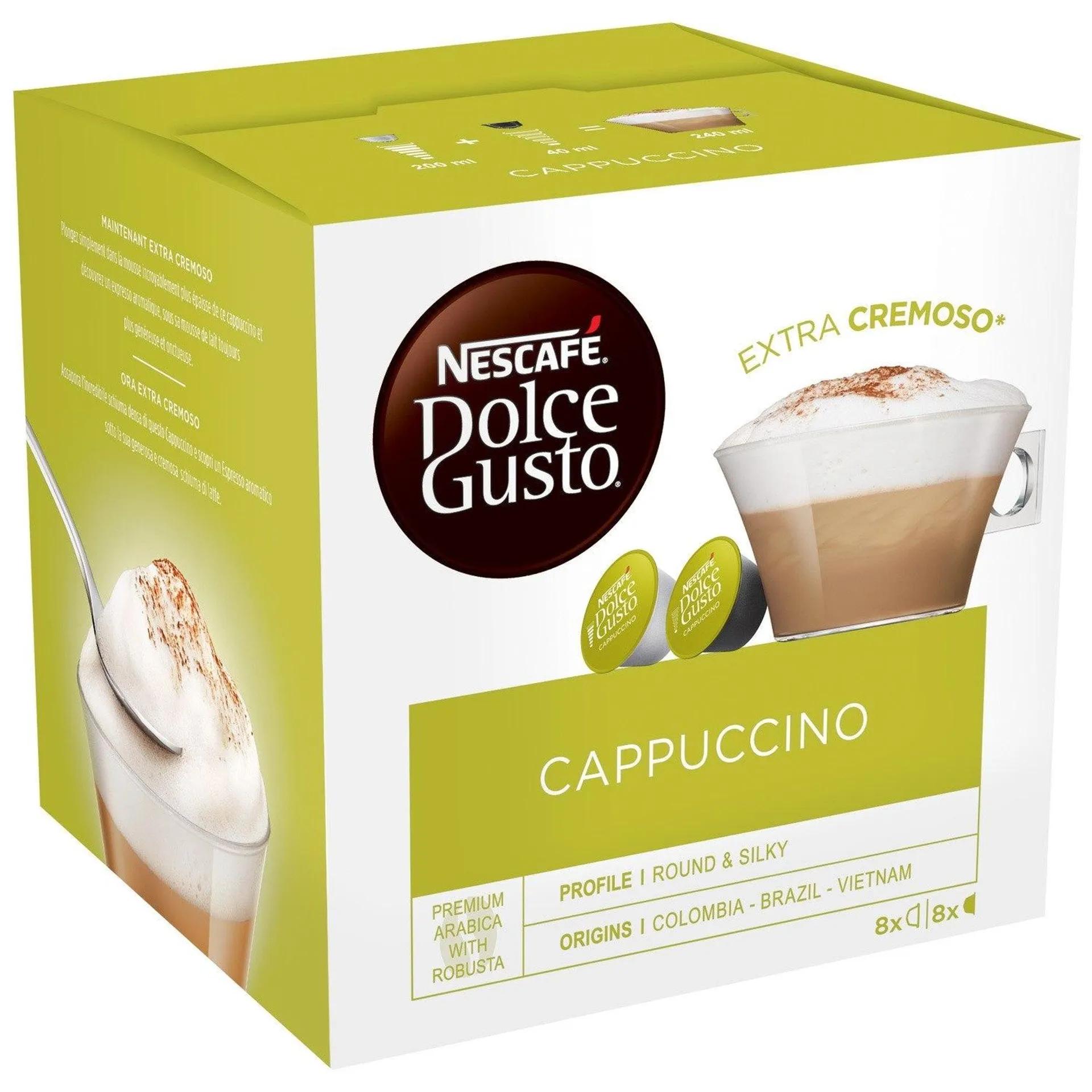 Capsule Dole Gusto 16 Pz Cappuccino Nescafe