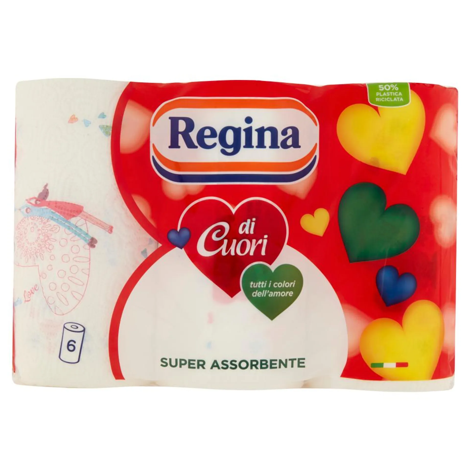 Regina di Cuori carta cucina 6 rotoli