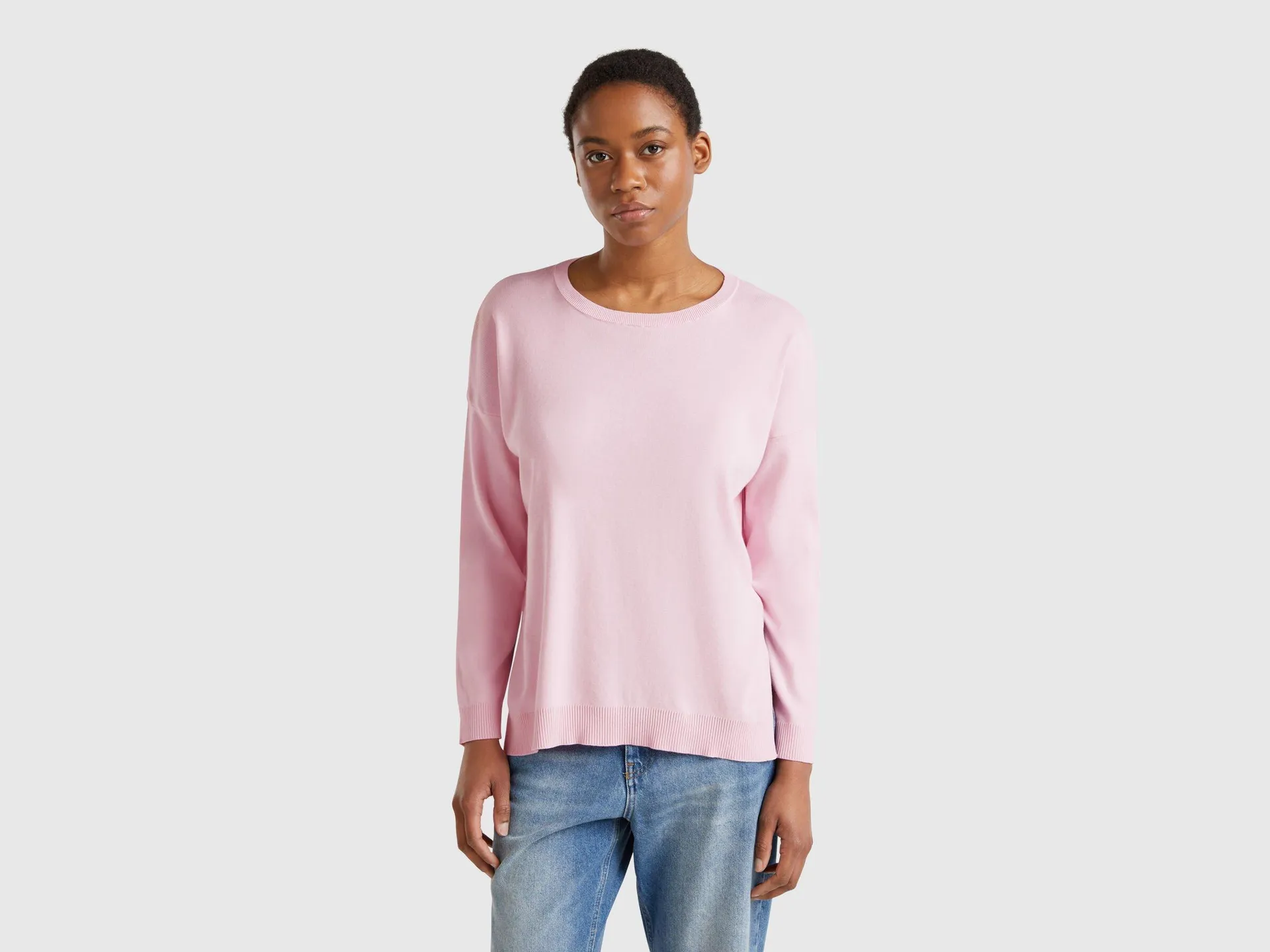 Maglia in cotone over fit