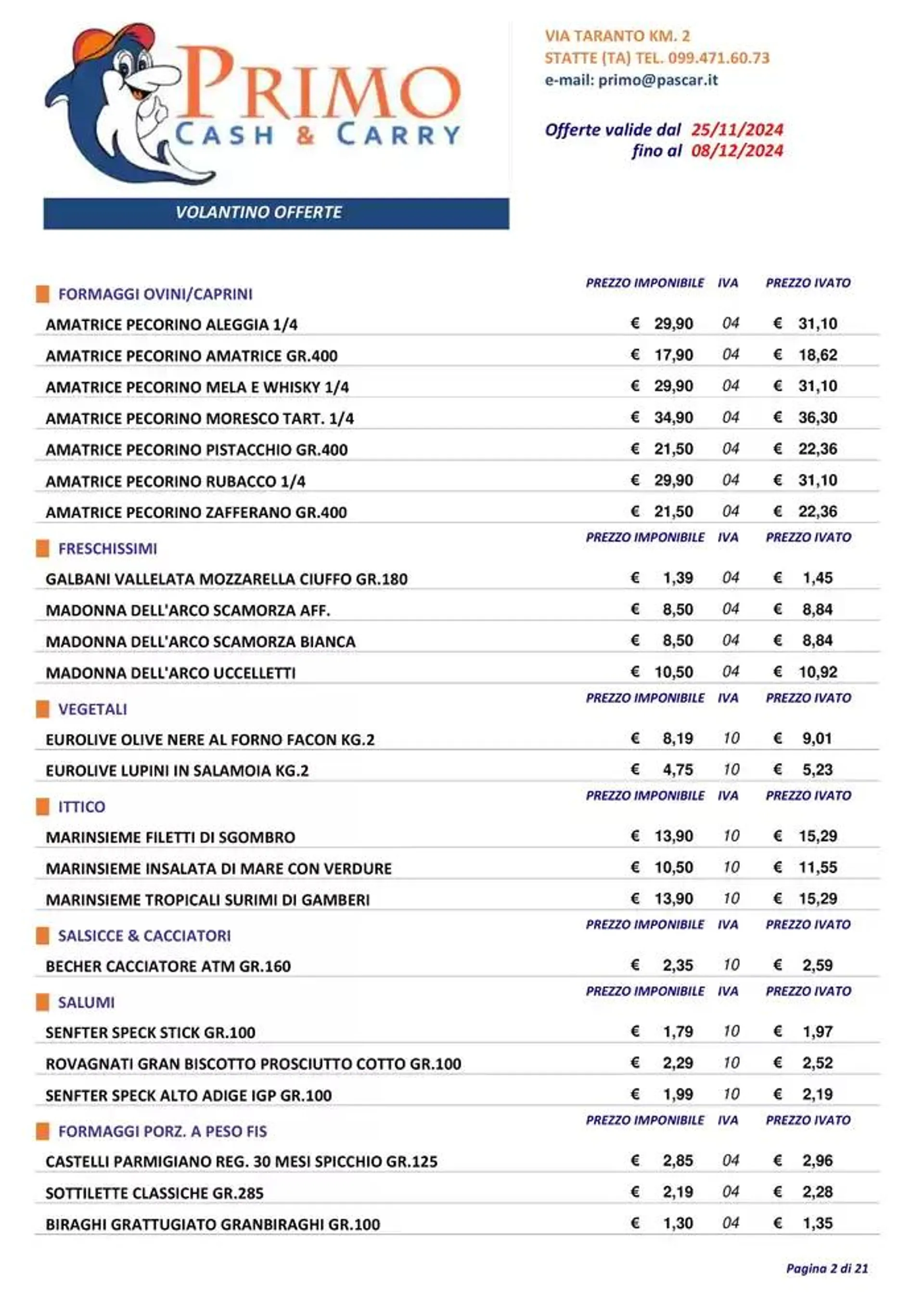 Offerte valide dal 25/11 fino al 08/12 da 27 novembre a 8 dicembre di 2024 - Pagina del volantino 2