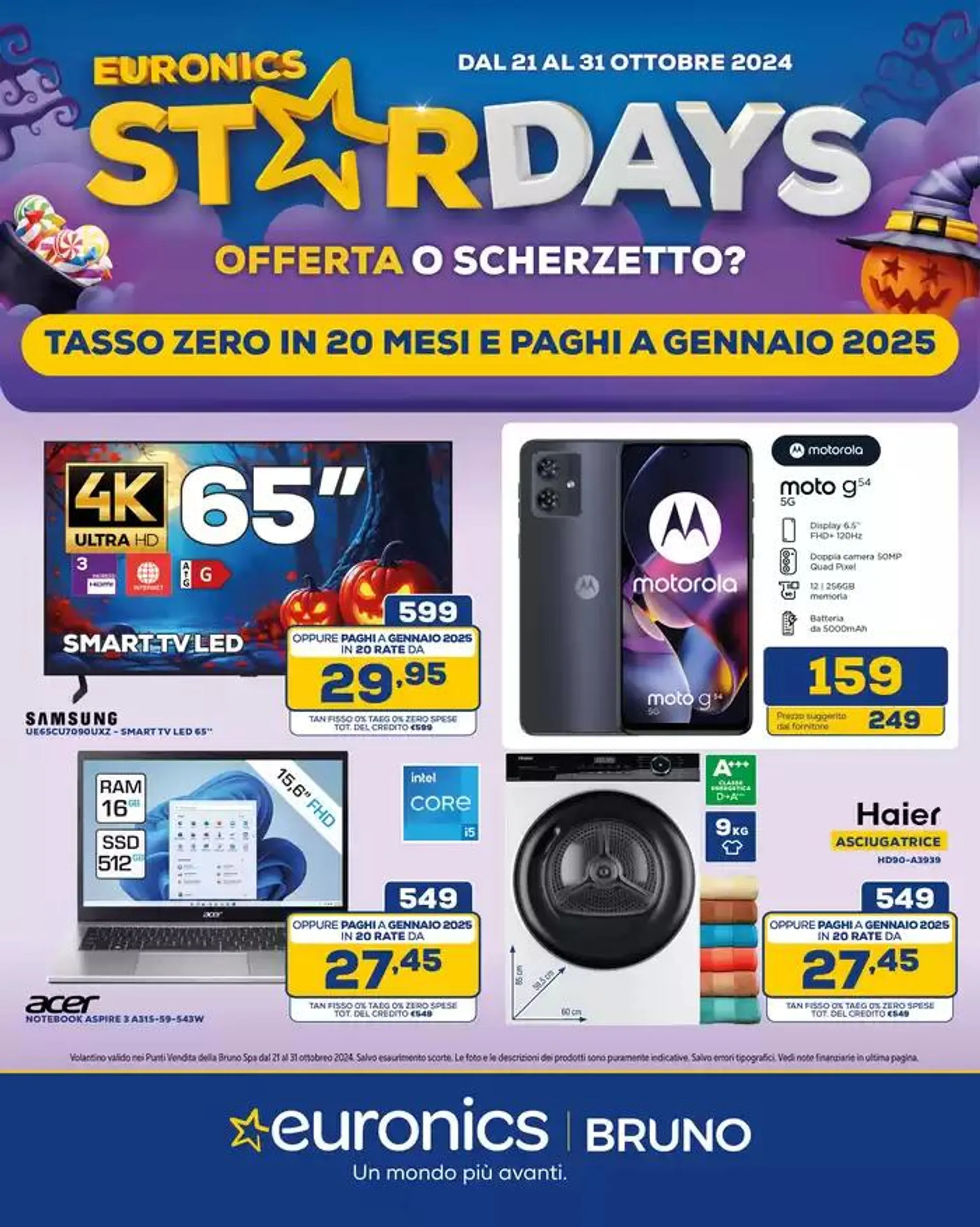 StarDays - Halloween da 21 ottobre a 31 ottobre di 2024 - Pagina del volantino 1