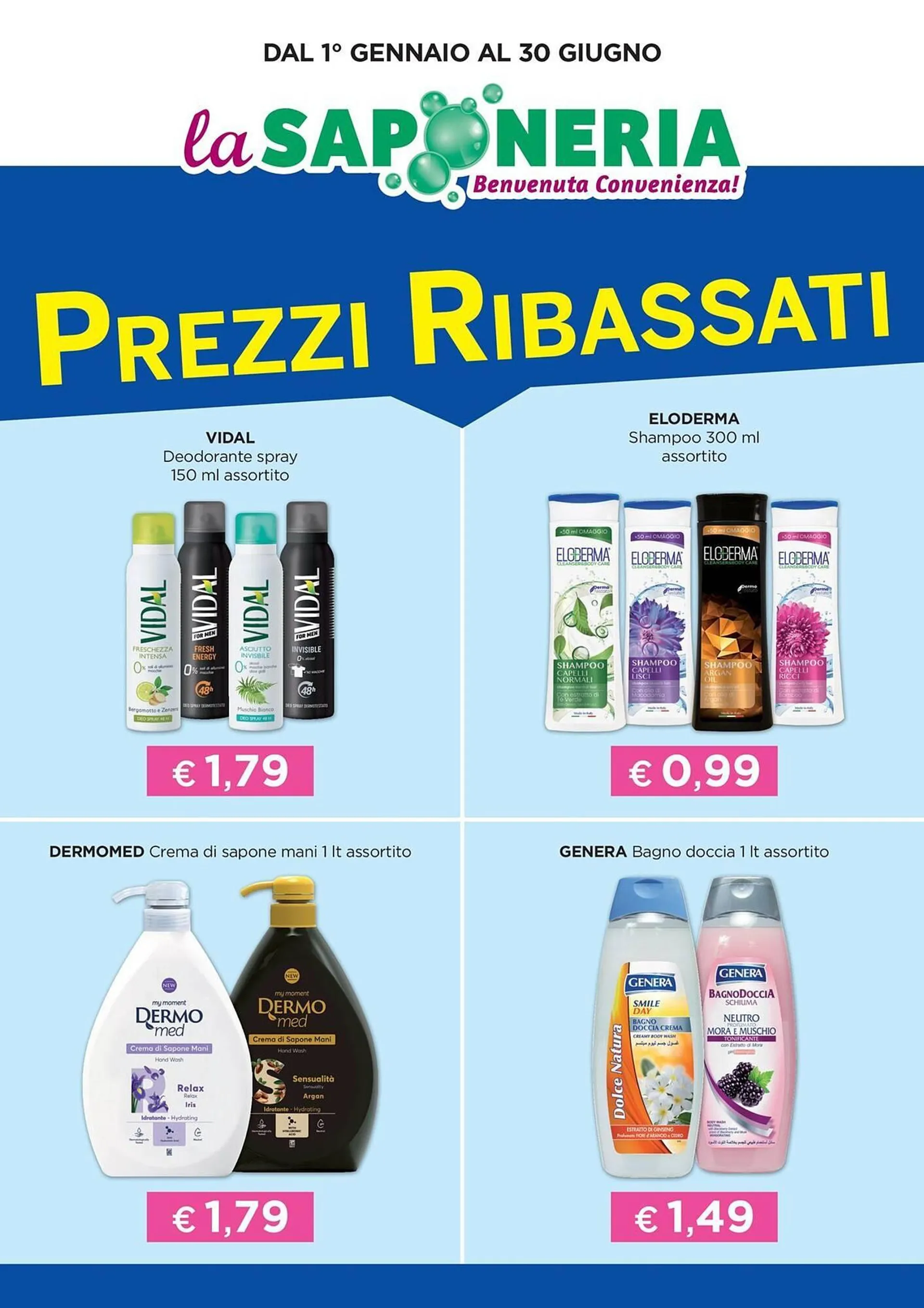 Volantino La Saponeria - 1