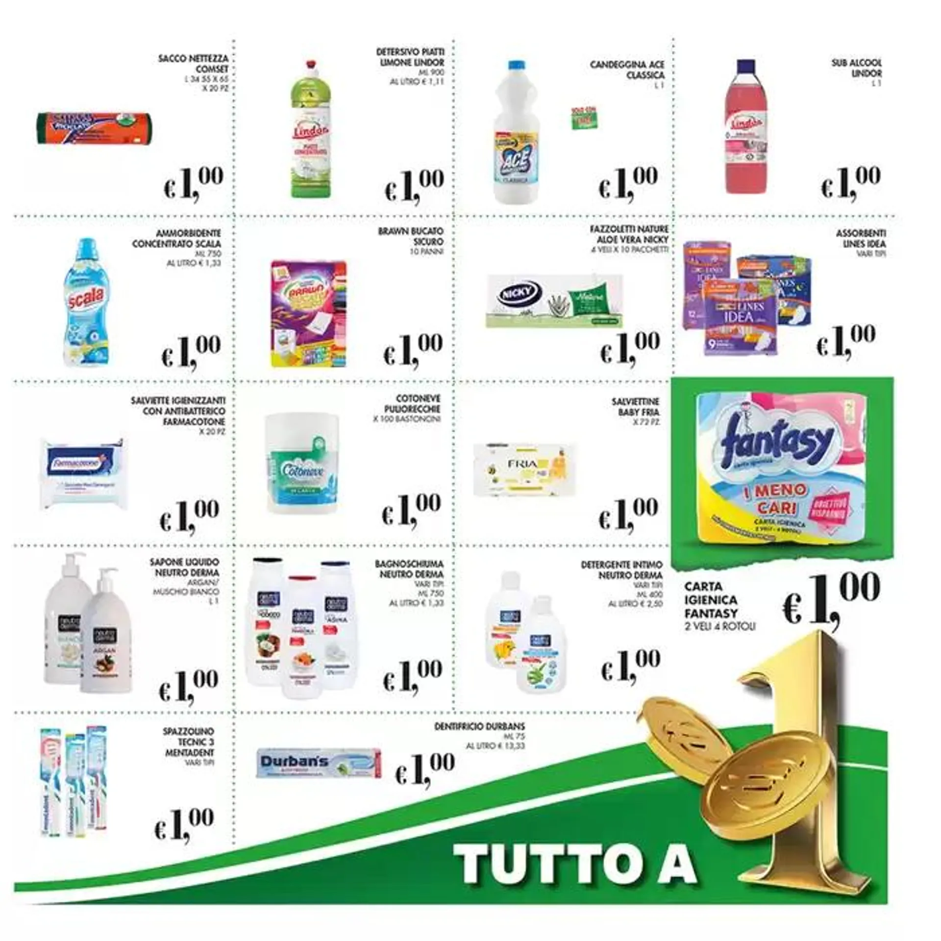 Tutto a 1€. da 24 aprile a 7 maggio di 2025 - Pagina del volantino 7
