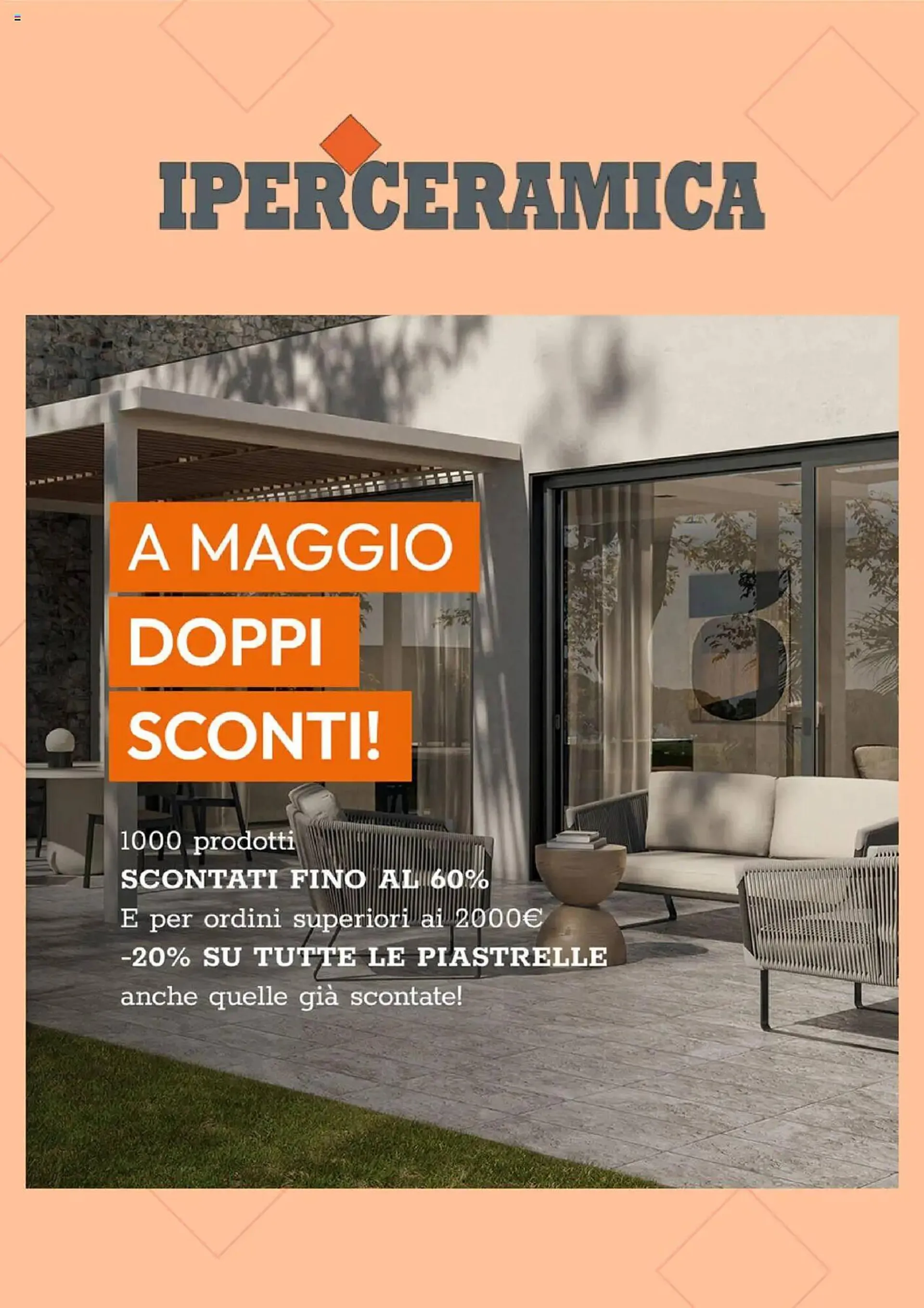 Volantino Iperceramica da 1 maggio a 31 maggio di 2025 - Pagina del volantino 1