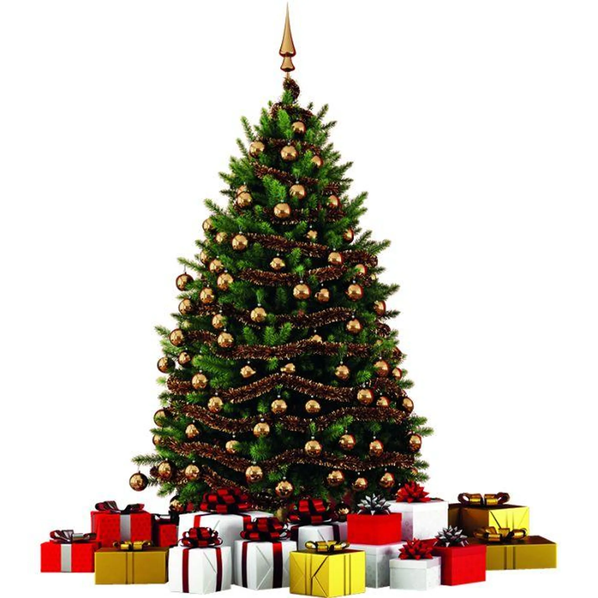 Gloxy Albero di natale 210cm 750 rami, pvc