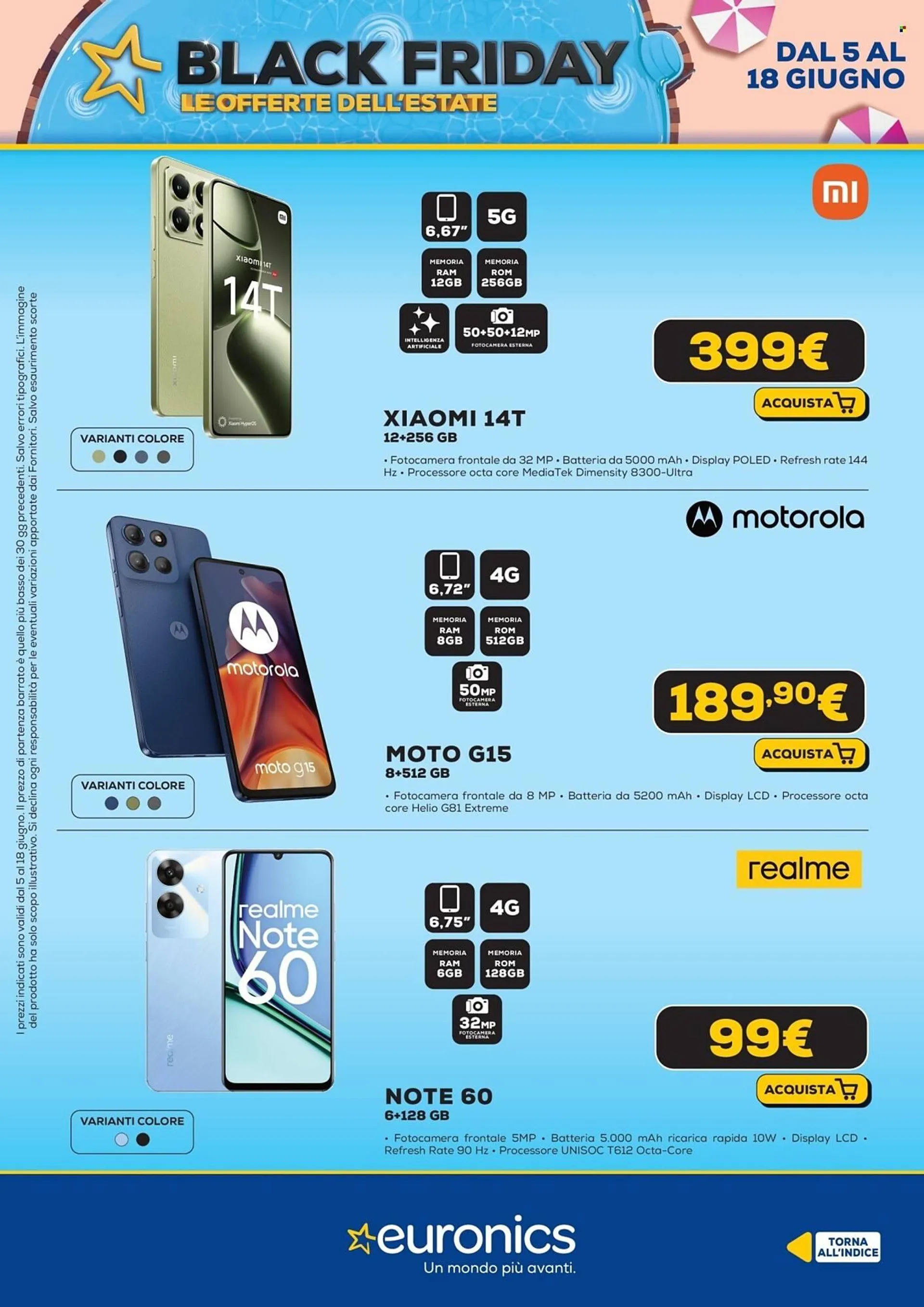 Volantino Euronics da 5 giugno a 18 giugno di 2025 - Pagina del volantino 9