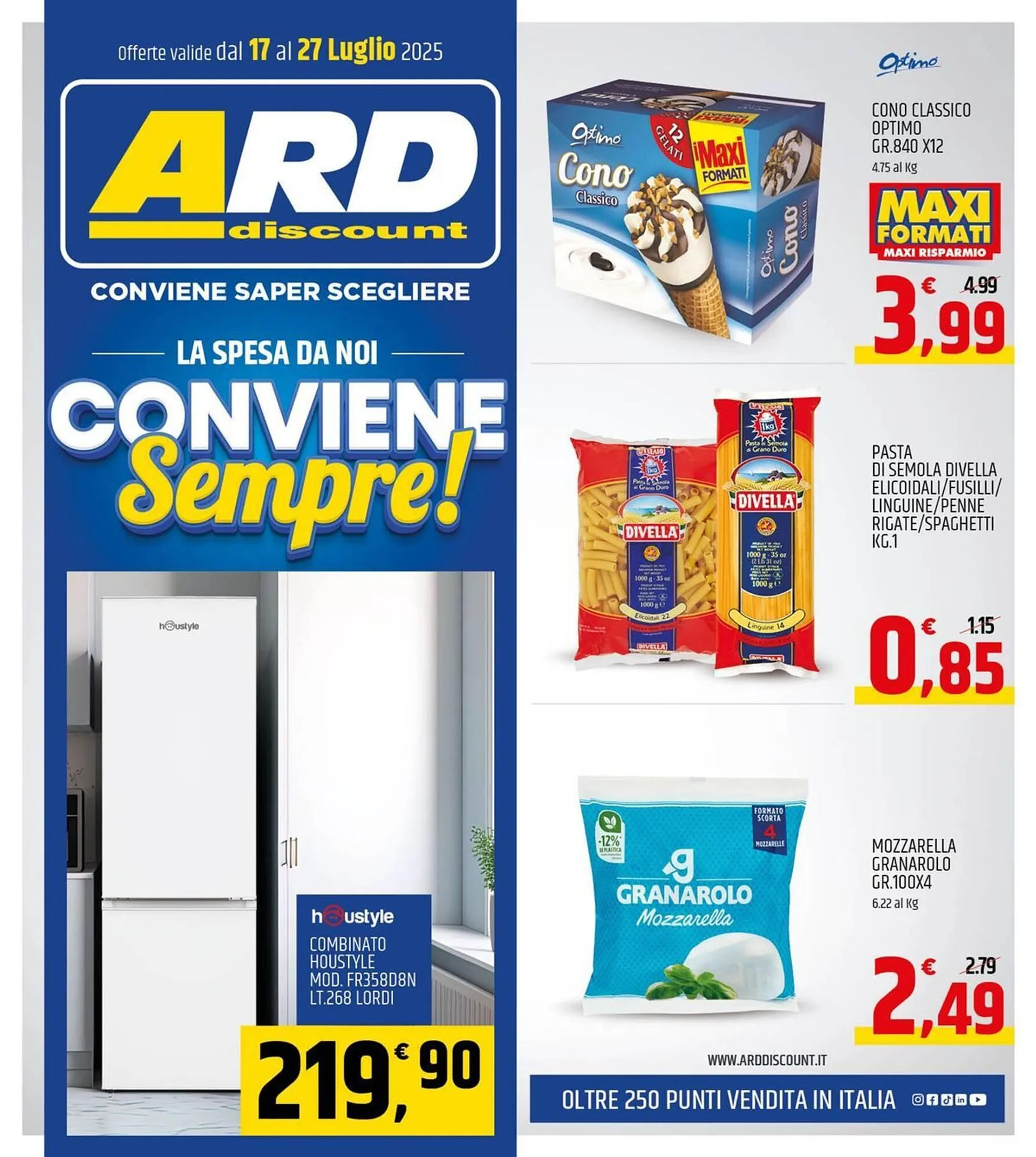 Volantino Ard Discount da 17 luglio a 27 luglio di 2025 - Pagina del volantino 1