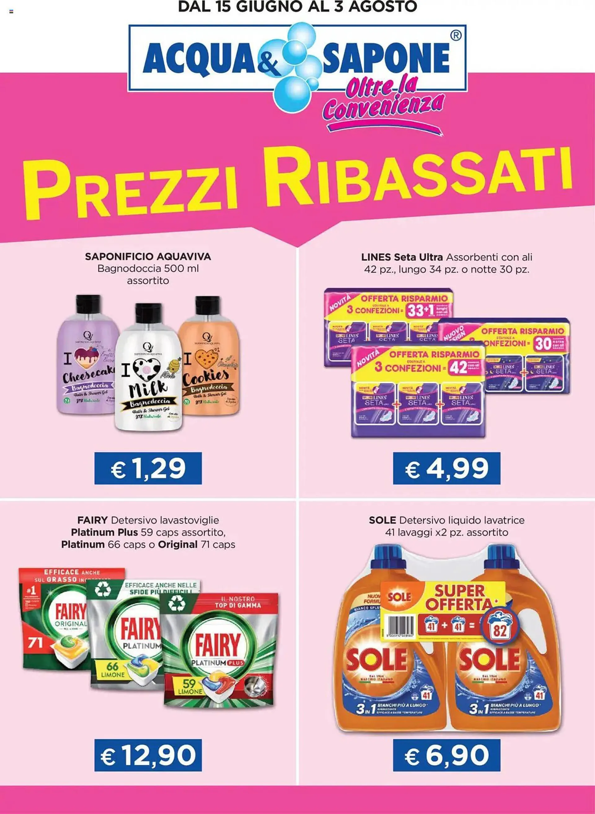 Volantino Acqua & Sapone - 1