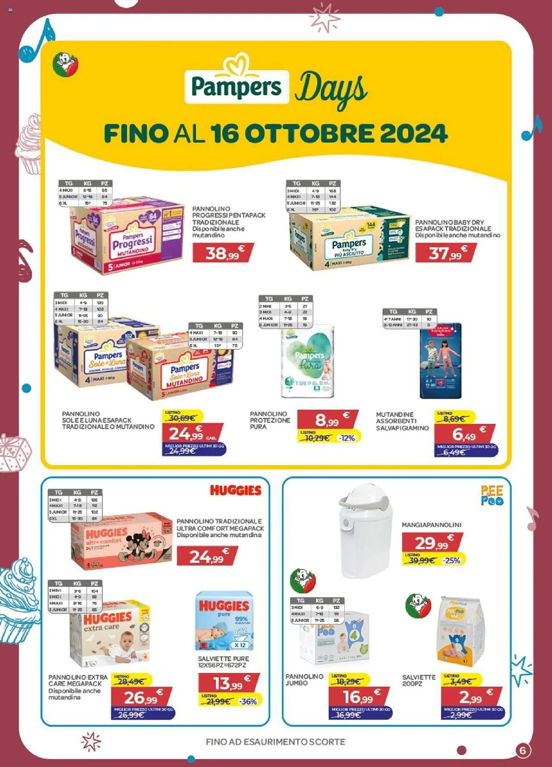 Volantino Bimbo Store da 3 ottobre a 16 ottobre di 2024 - Pagina del volantino 6