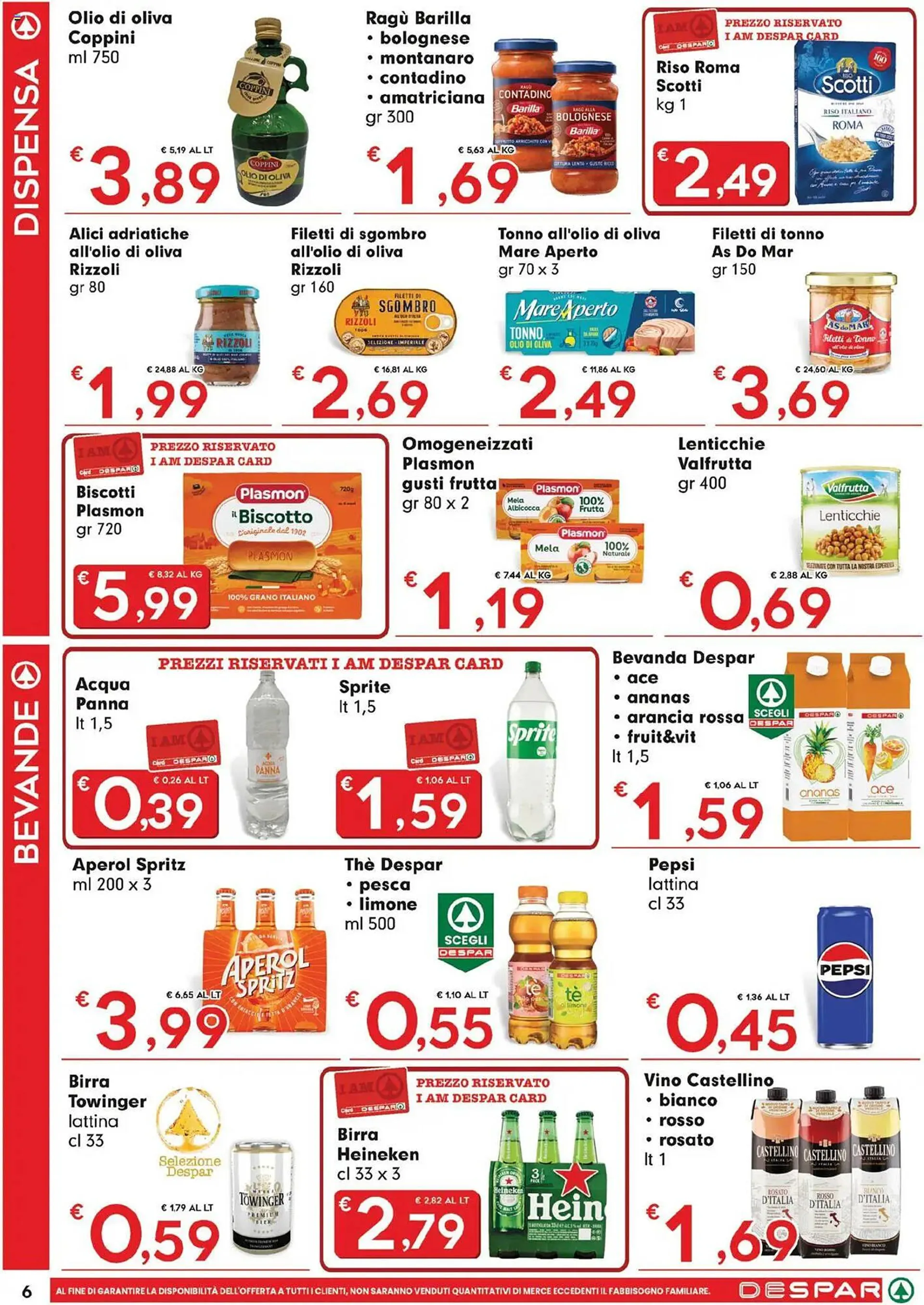 Volantino Despar da 23 aprile a 7 maggio di 2025 - Pagina del volantino 6